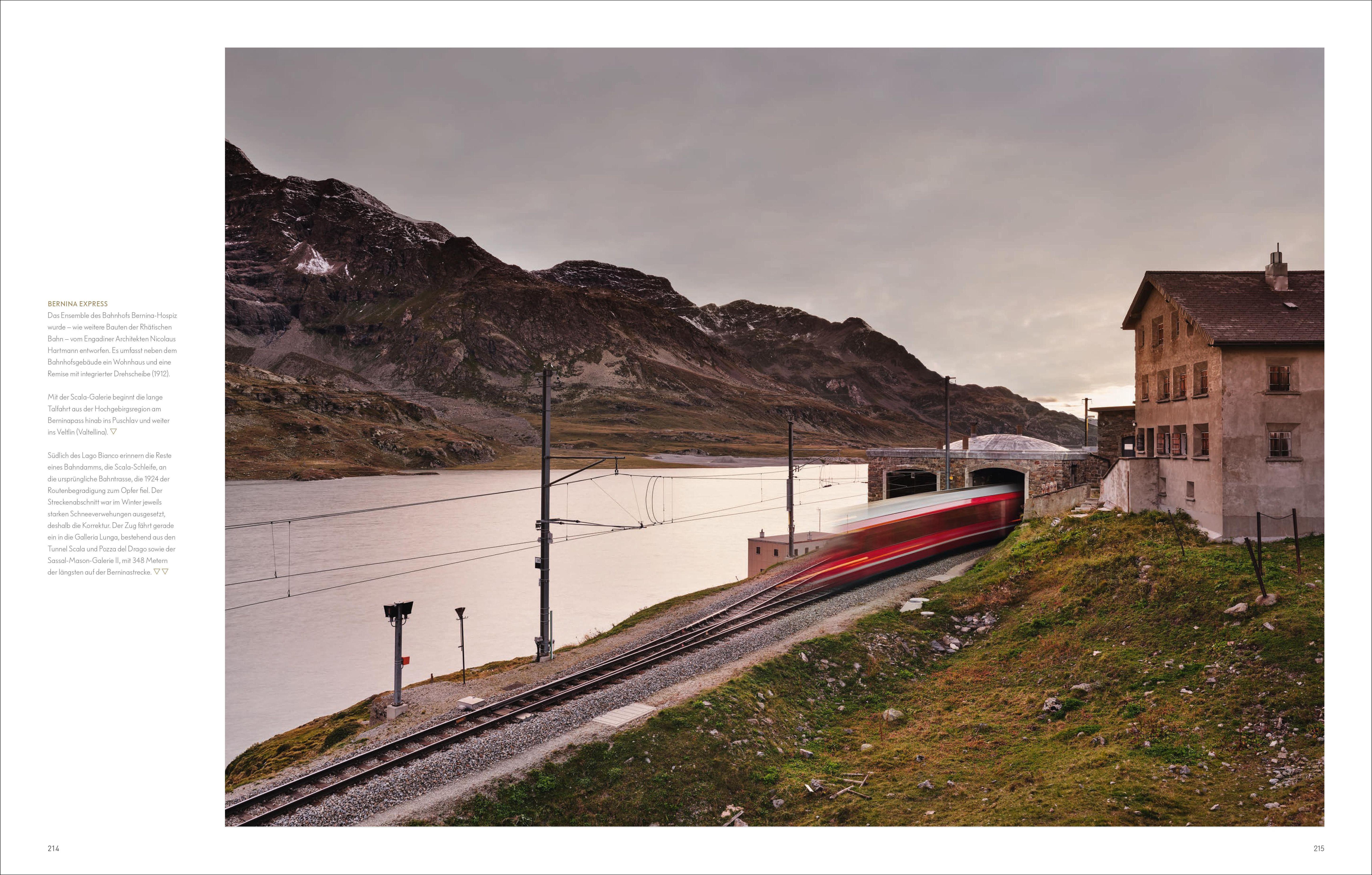 Beispielinhalt (Bild) Alpenbahnen
