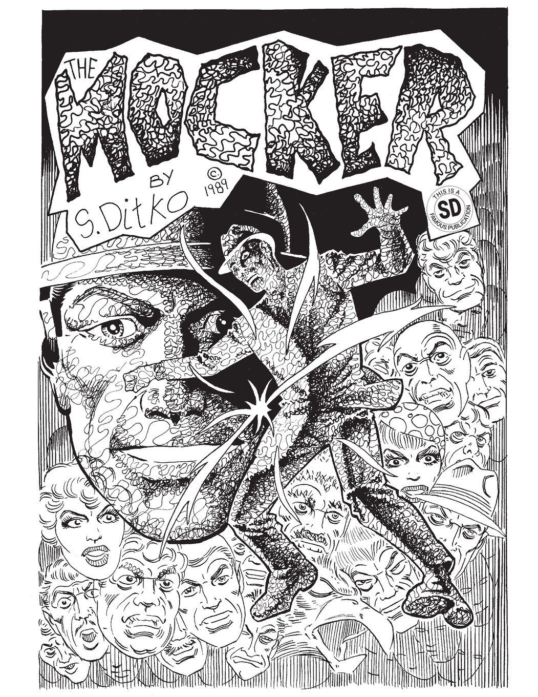 Vorderes Coverbild Steve Ditko's The Mocker The Definitive Edition