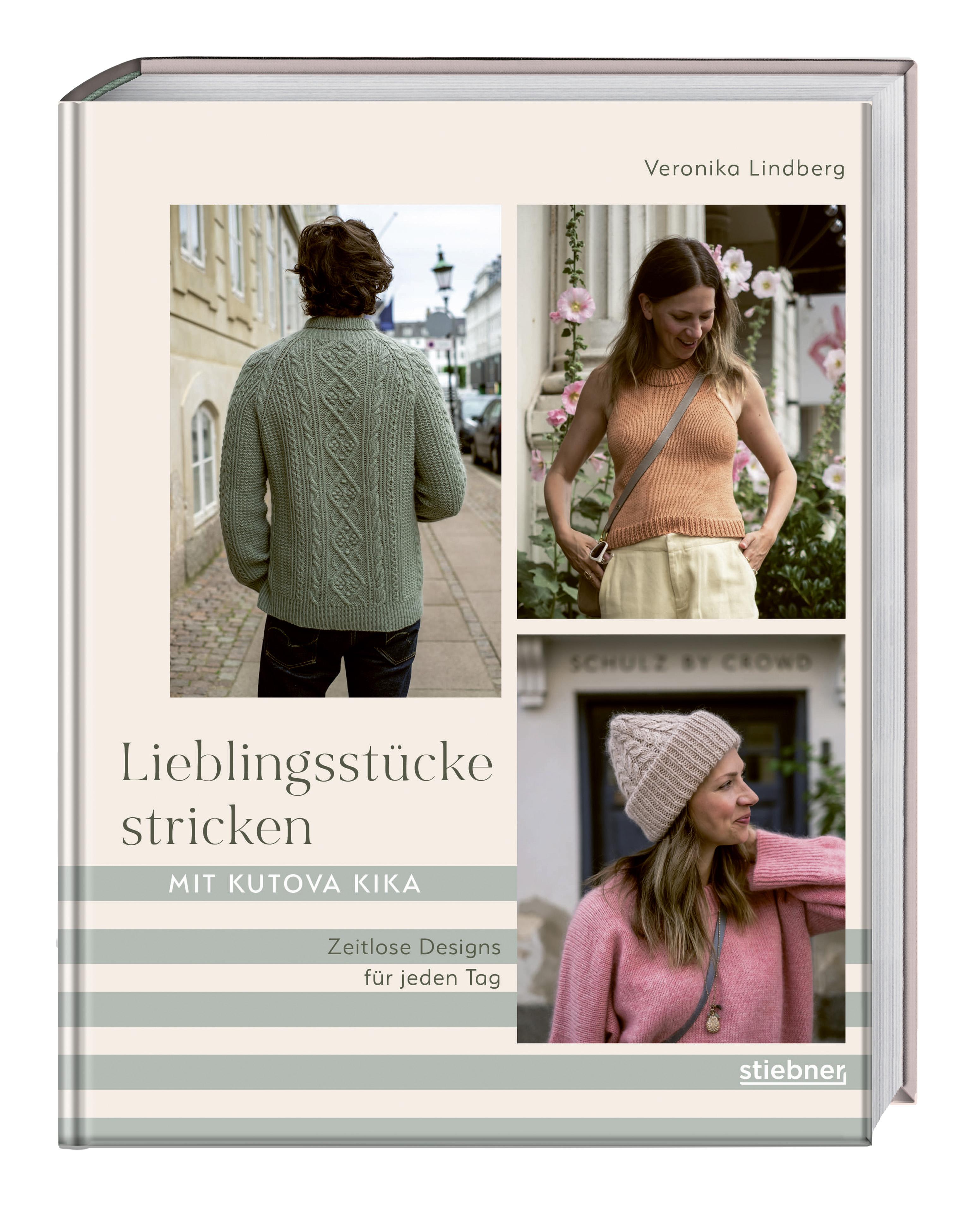Vorderes Coverbild Lieblingsstücke stricken mit Kutova Kika