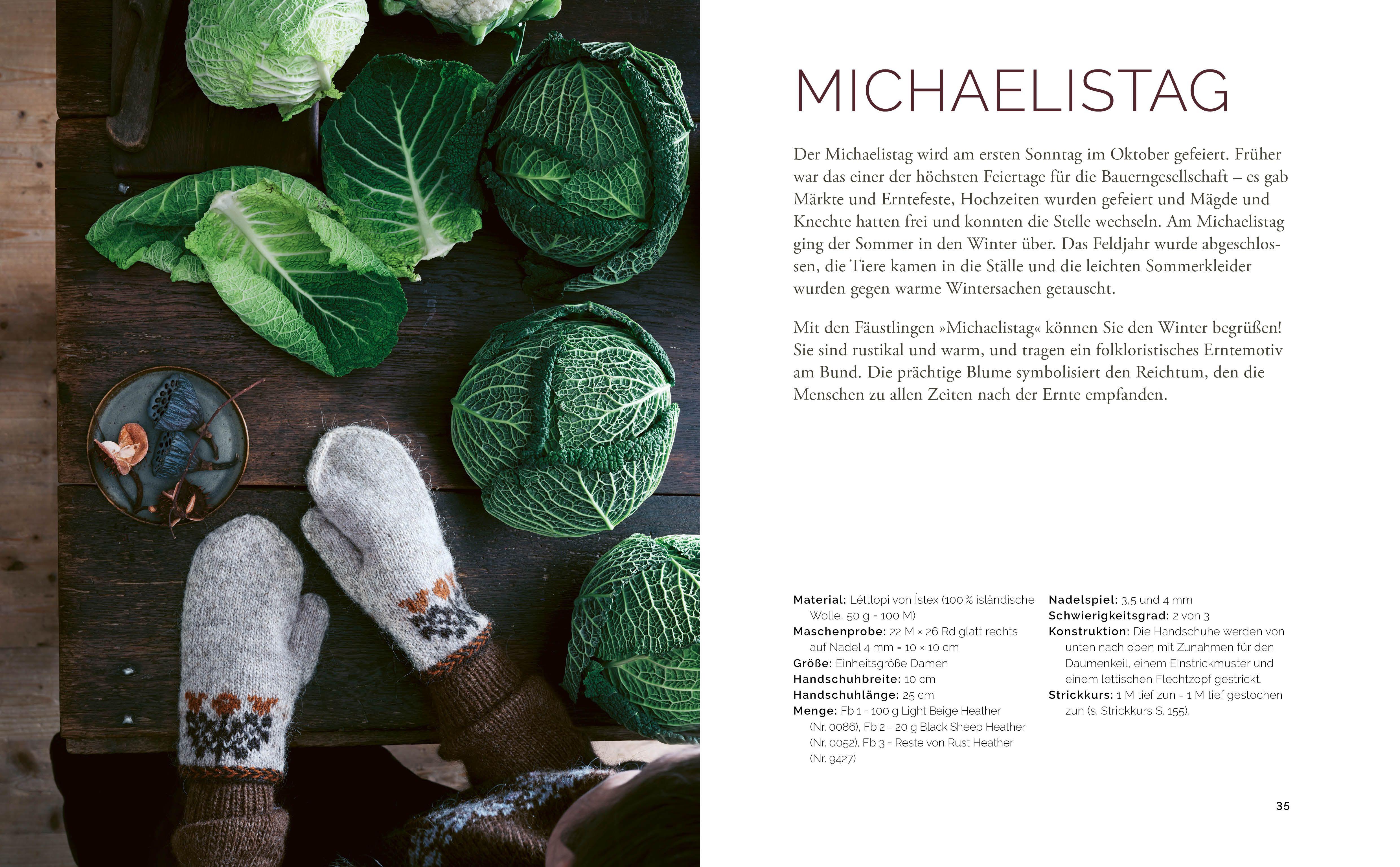 Beispielinhalt (Bild) Schwedisch stricken für den Winter