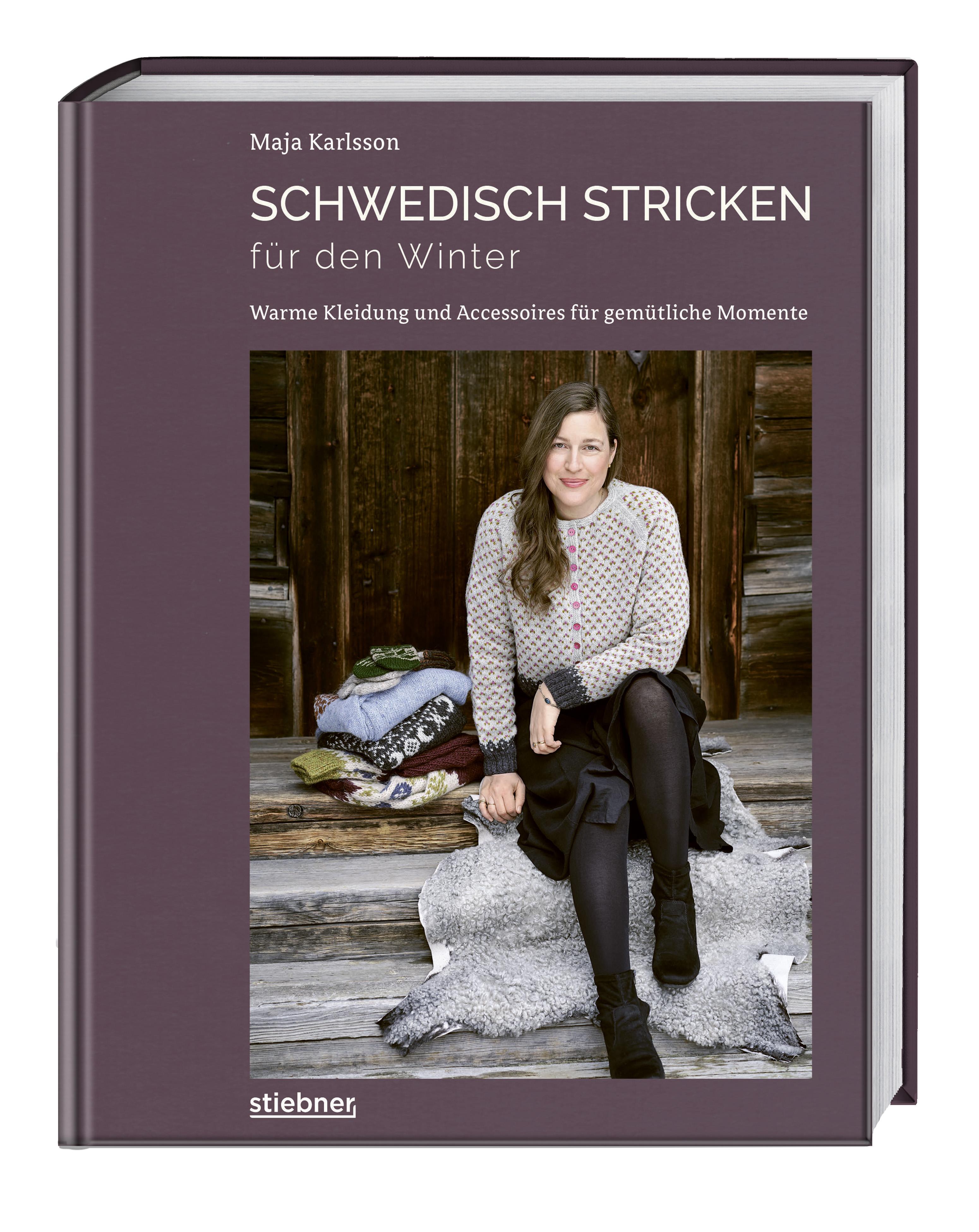 Vorderes Coverbild Schwedisch stricken für den Winter