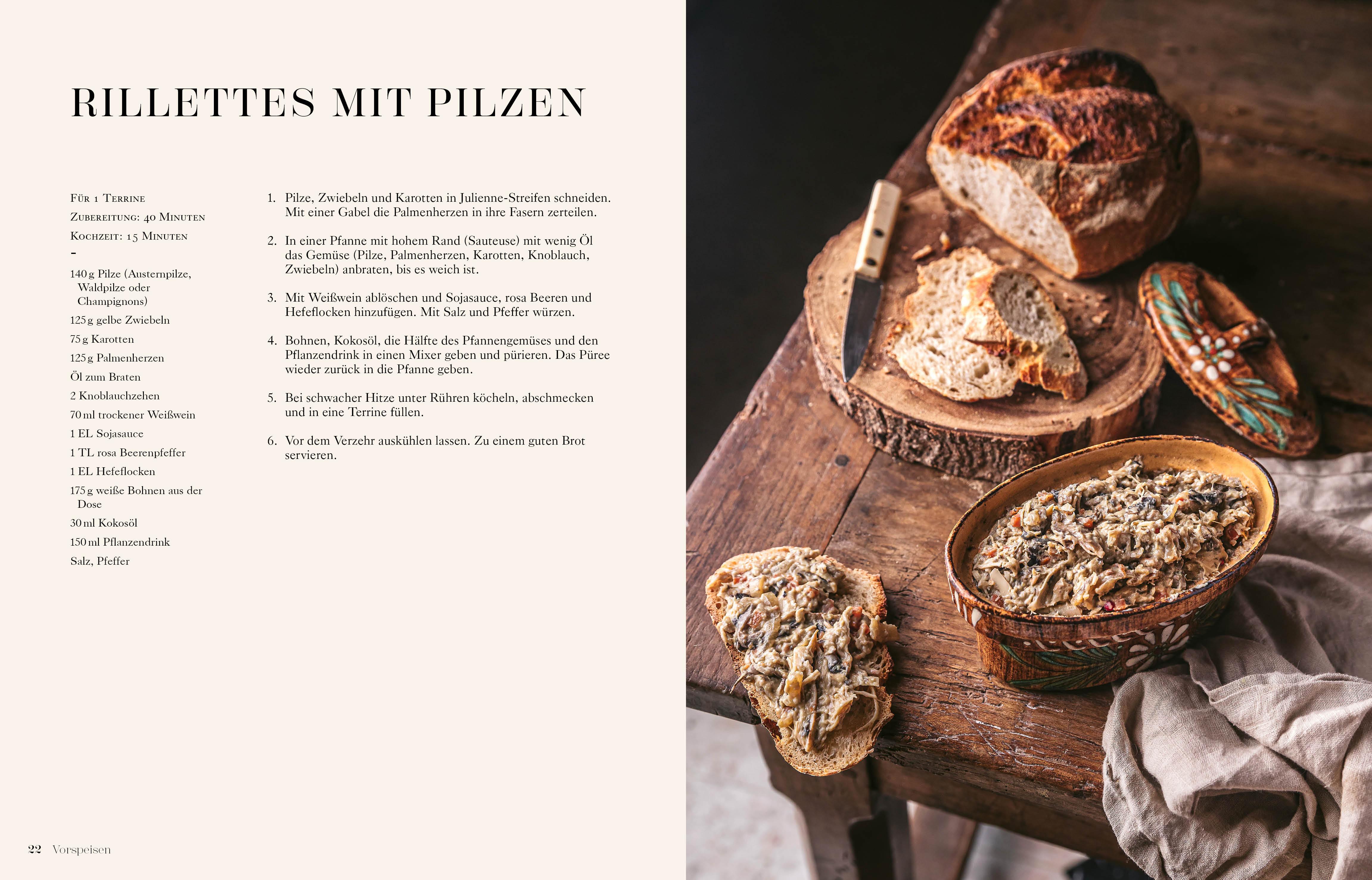 Beispielinhalt (Bild) Französische Landhausküche vegan