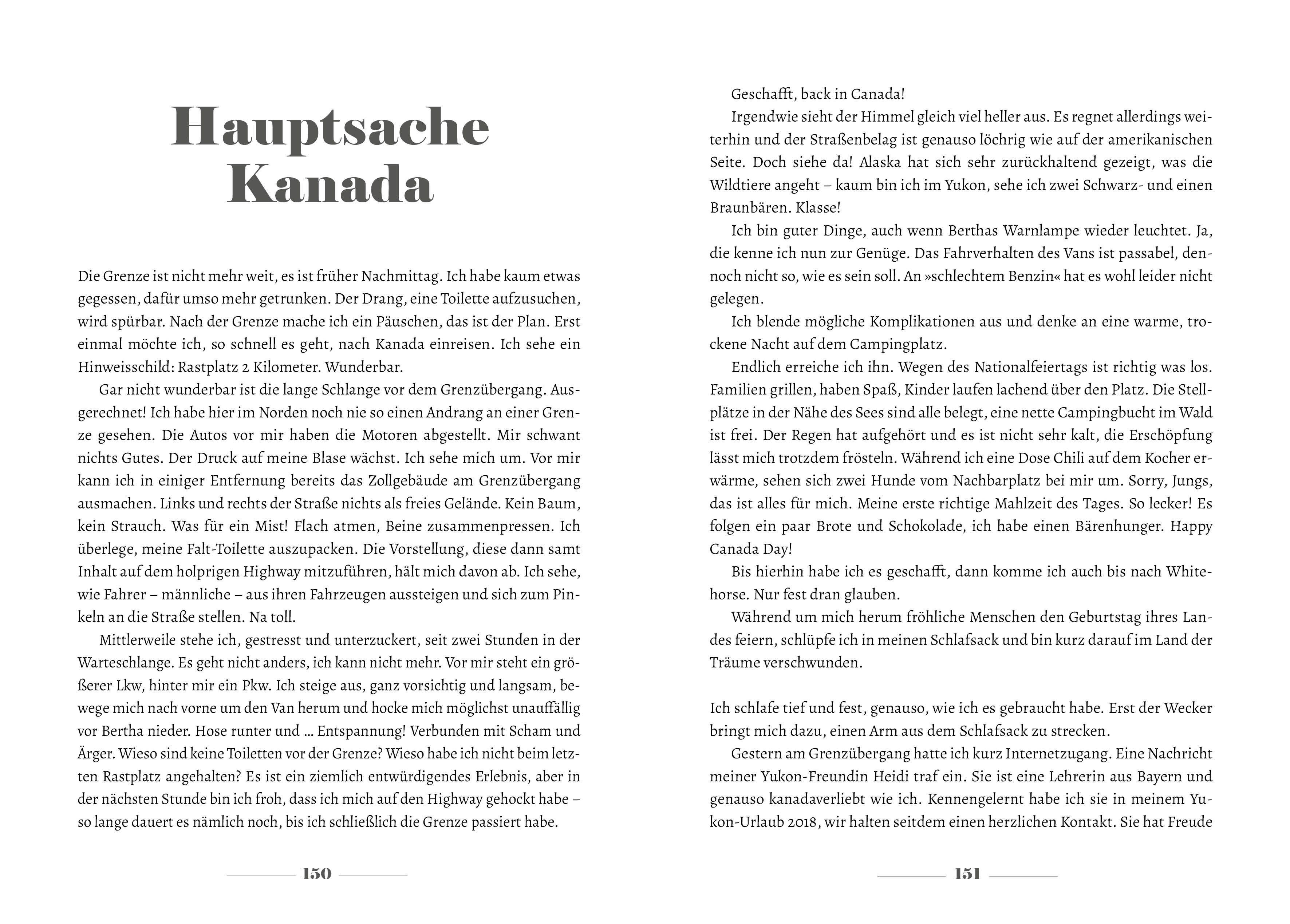 Beispielinhalt (Bild) Sommer im Yukon