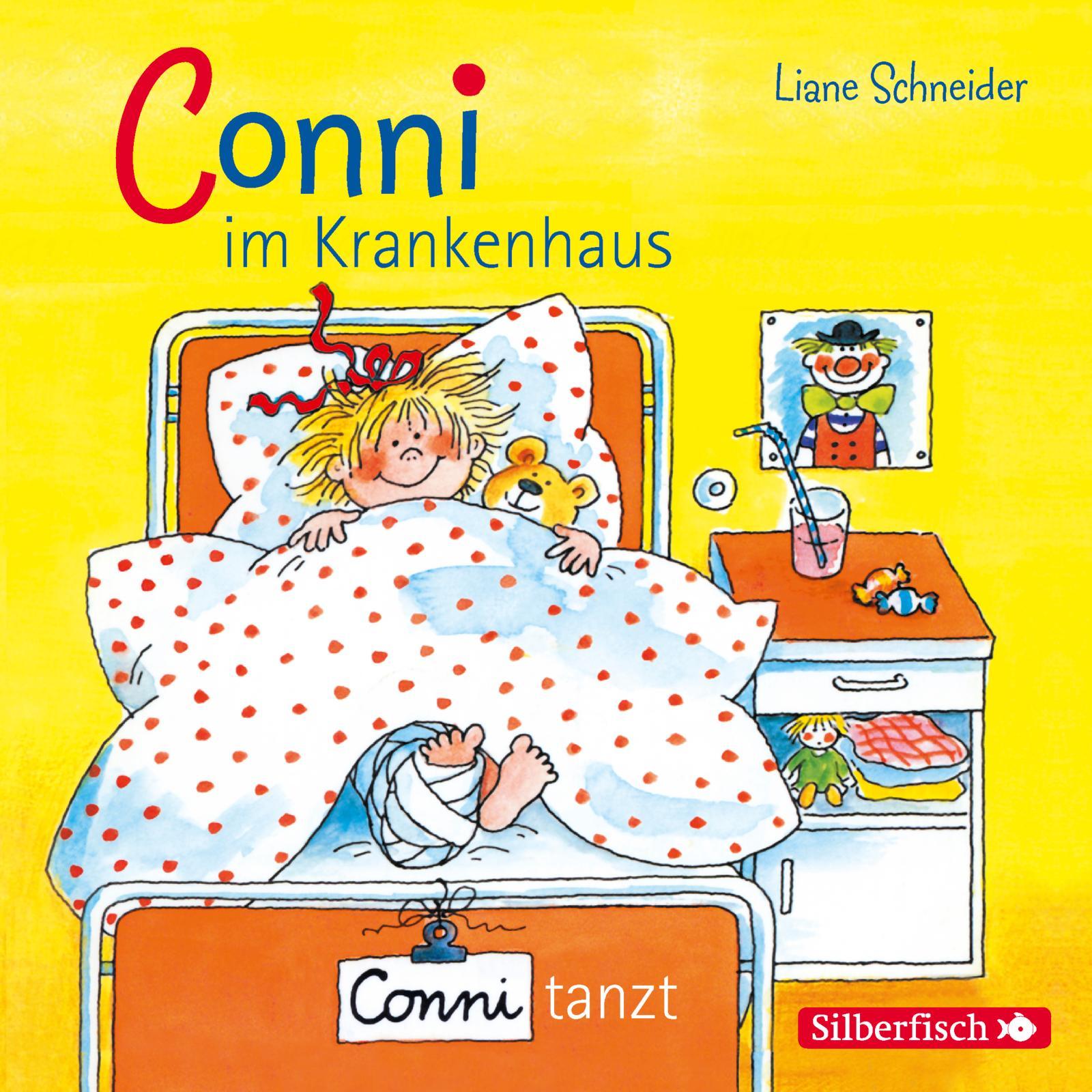 Vorderes Coverbild Conni im Krankenhaus / Conni tanzt