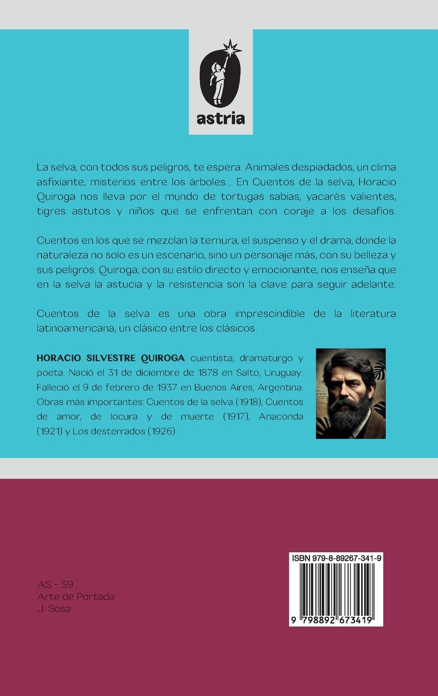 Rückseitencover Cuentos de la selva