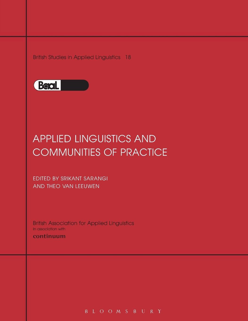 Vorderes Coverbild Applied Linguistics & Communities of Practice
