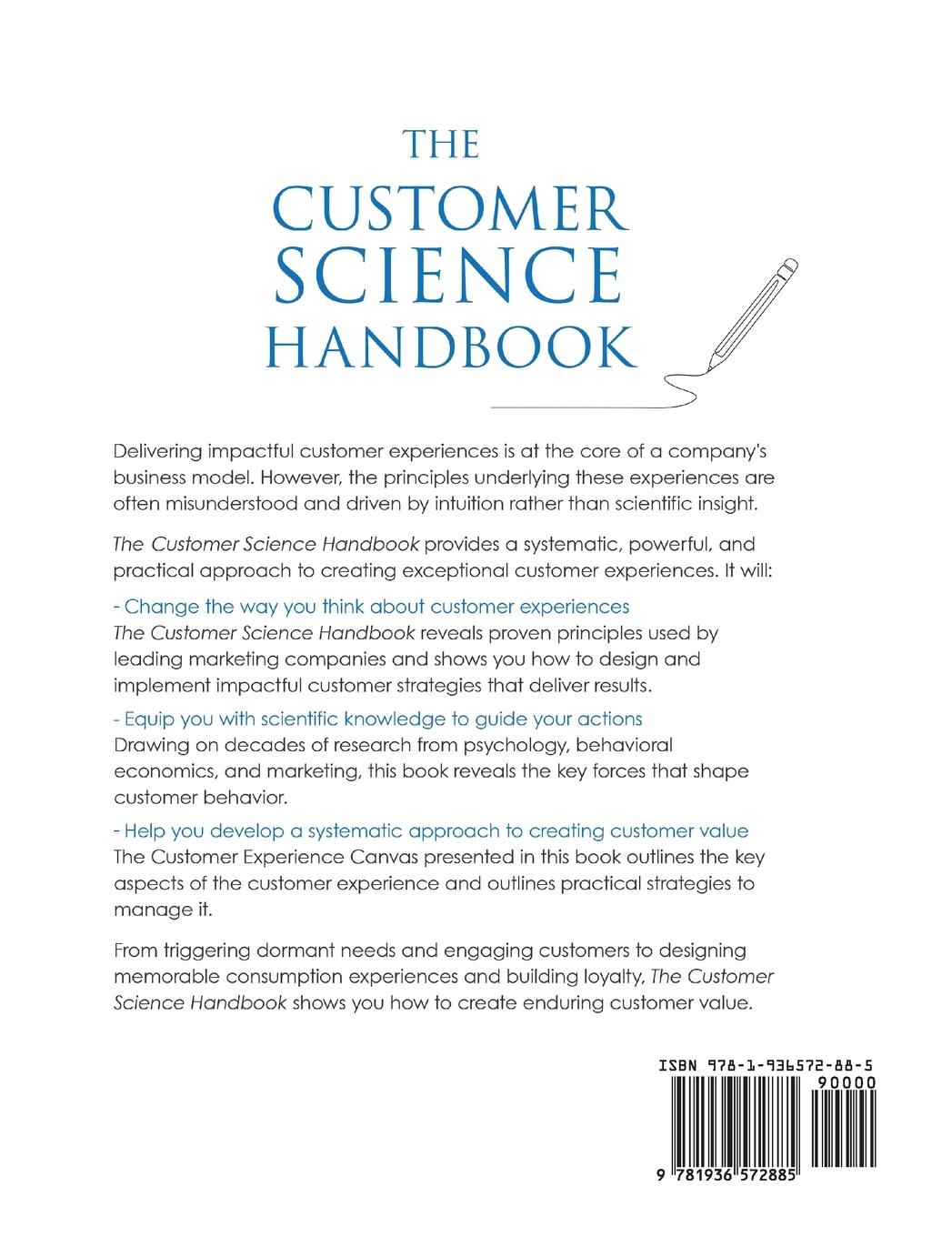 Rückseitencover The Customer Science Handbook