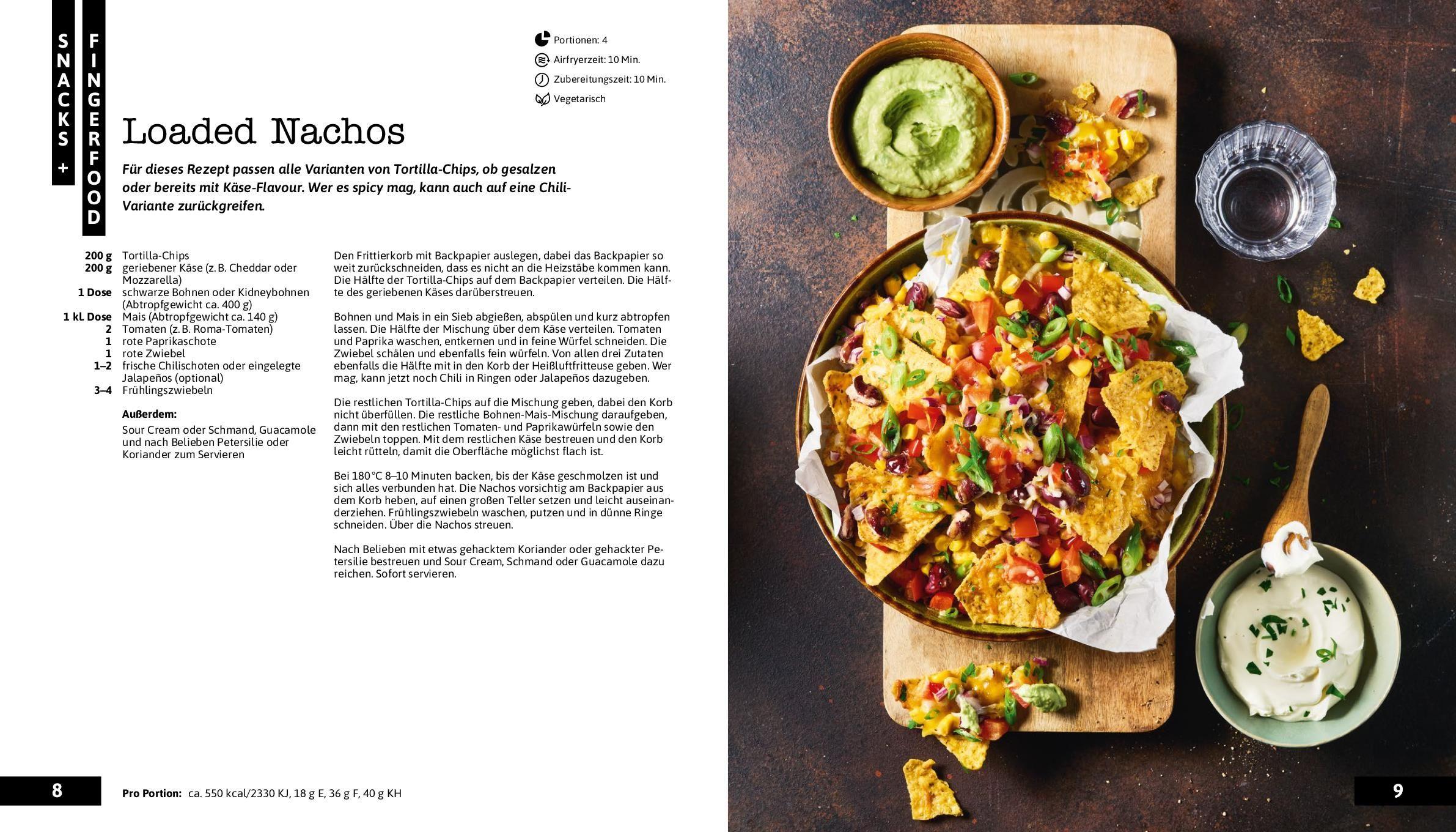 Beispielinhalt (Bild) Airfryer für Studierende