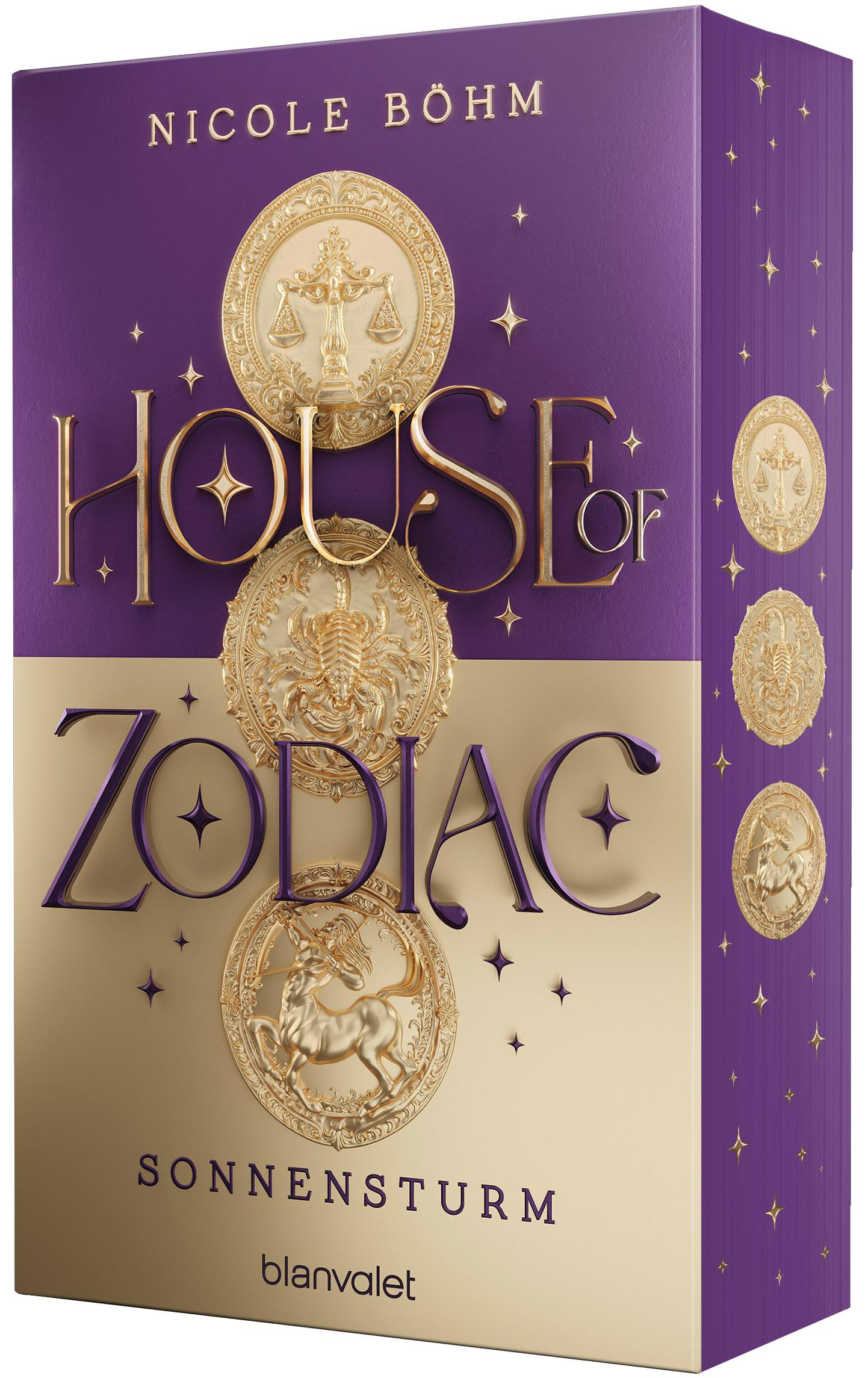 Vorderes Coverbild House of Zodiac - Sonnensturm