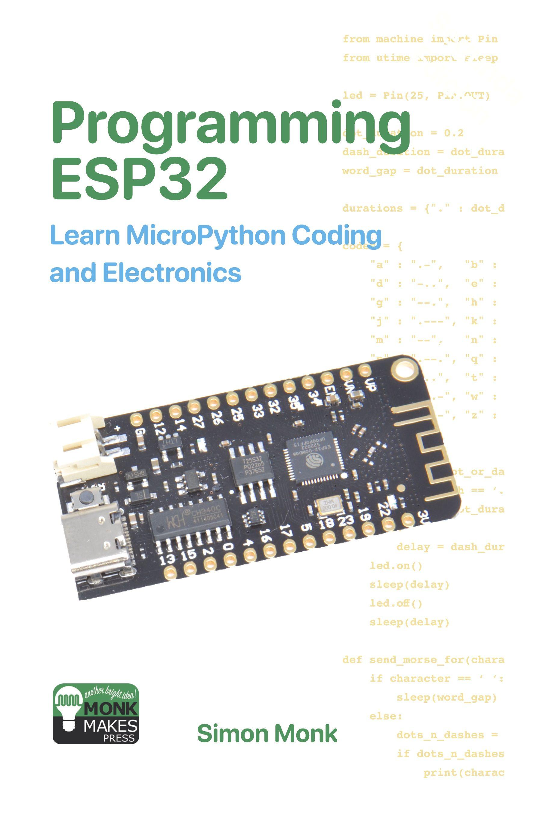 Vorderes Coverbild Programming ESP32