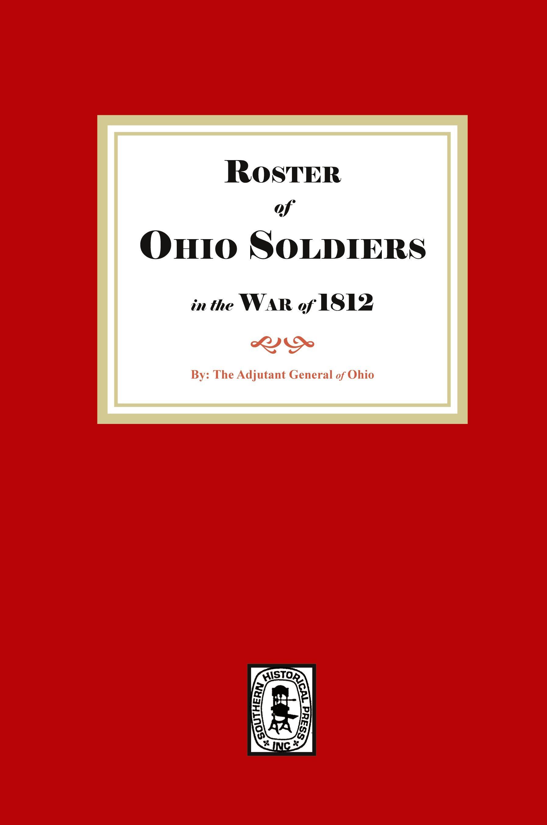 Vorderes Coverbild Roster of Ohio Soldiers in the War of 1812