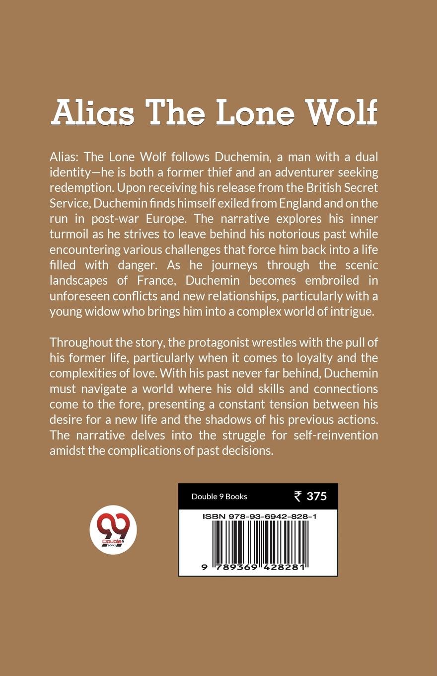 Rückseitencover Alias The Lone Wolf