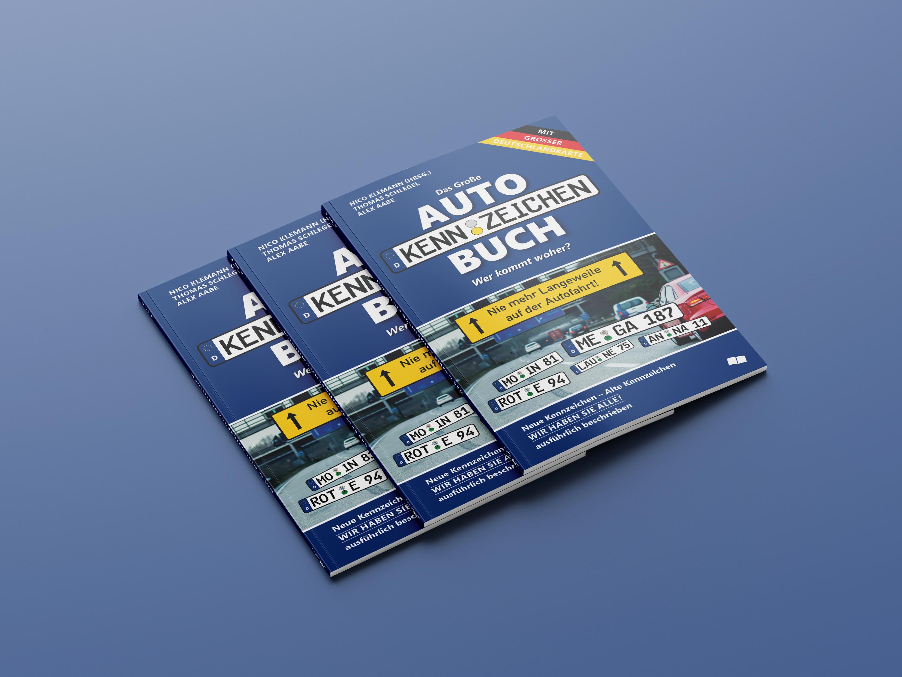 Beispielinhalt (Bild) Das neue große Autokennzeichen Buch