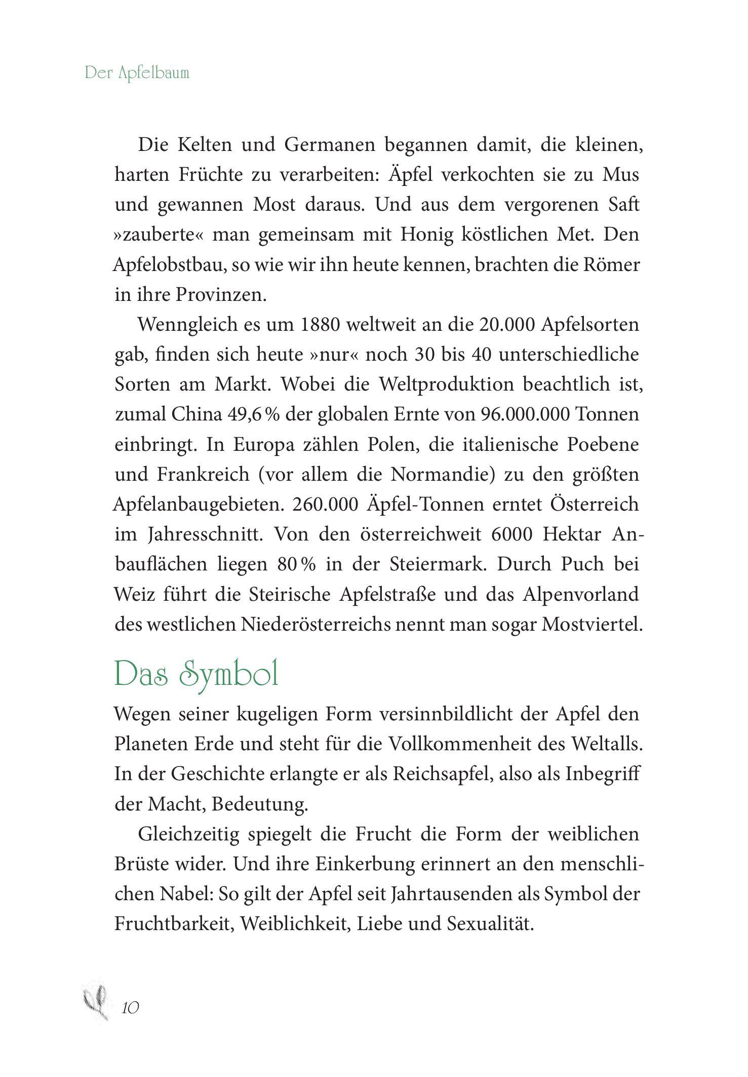 Beispielinhalt (Bild) Baumhoroskop der Kelten