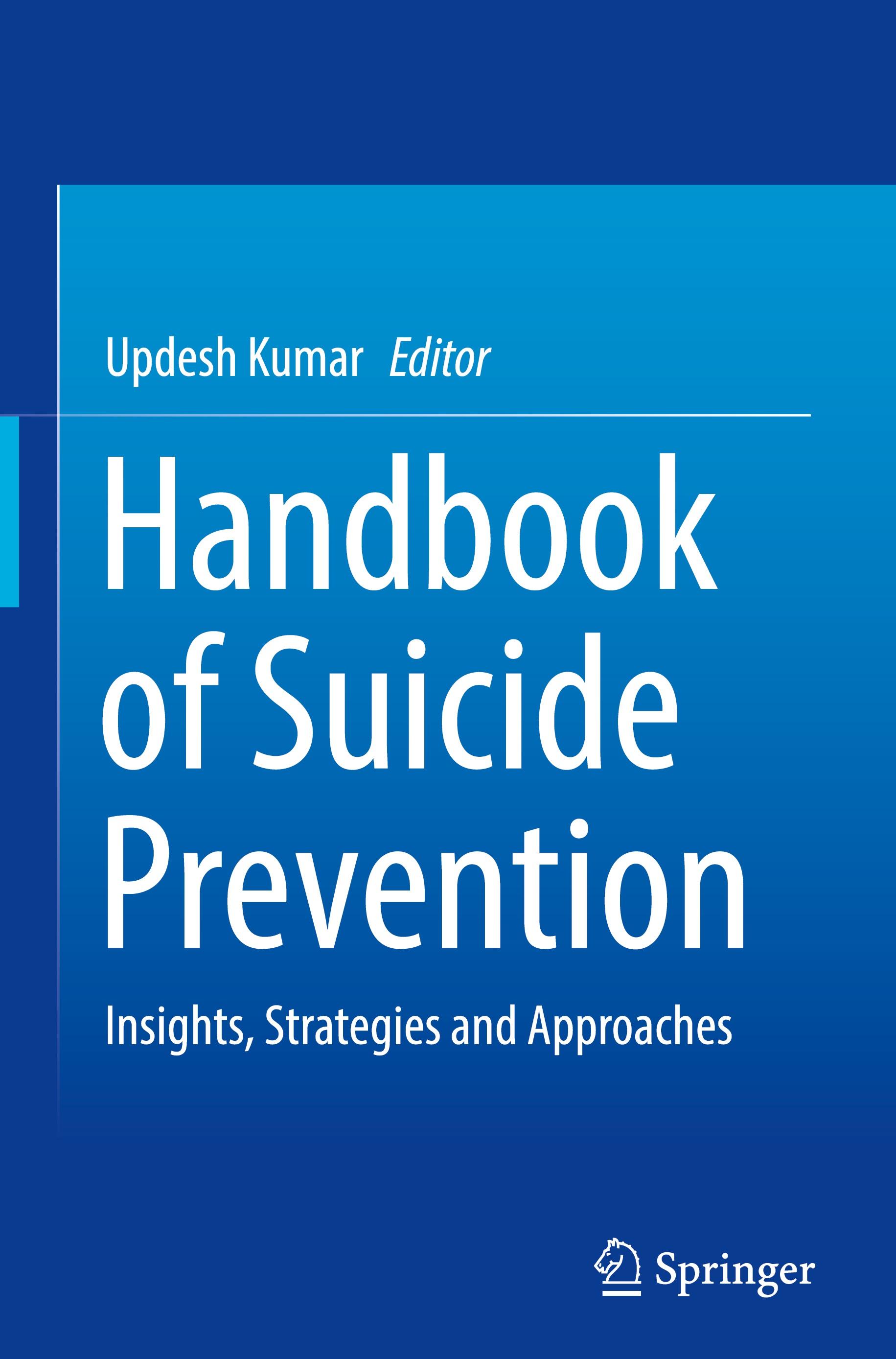 Vorderes Coverbild Handbook of Suicide Prevention