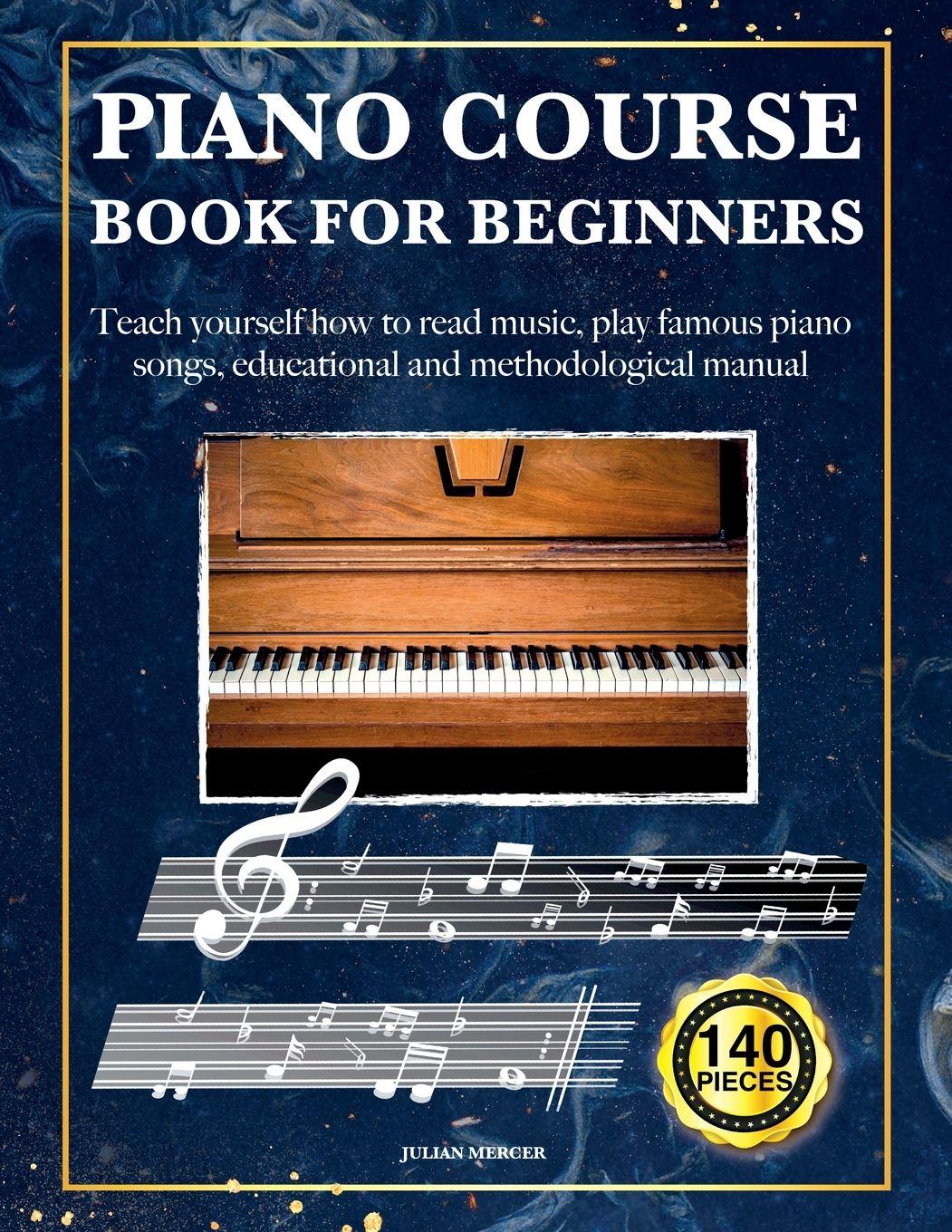 Vorderes Coverbild PIANO COURSE BOOK FOR BEGINNERS