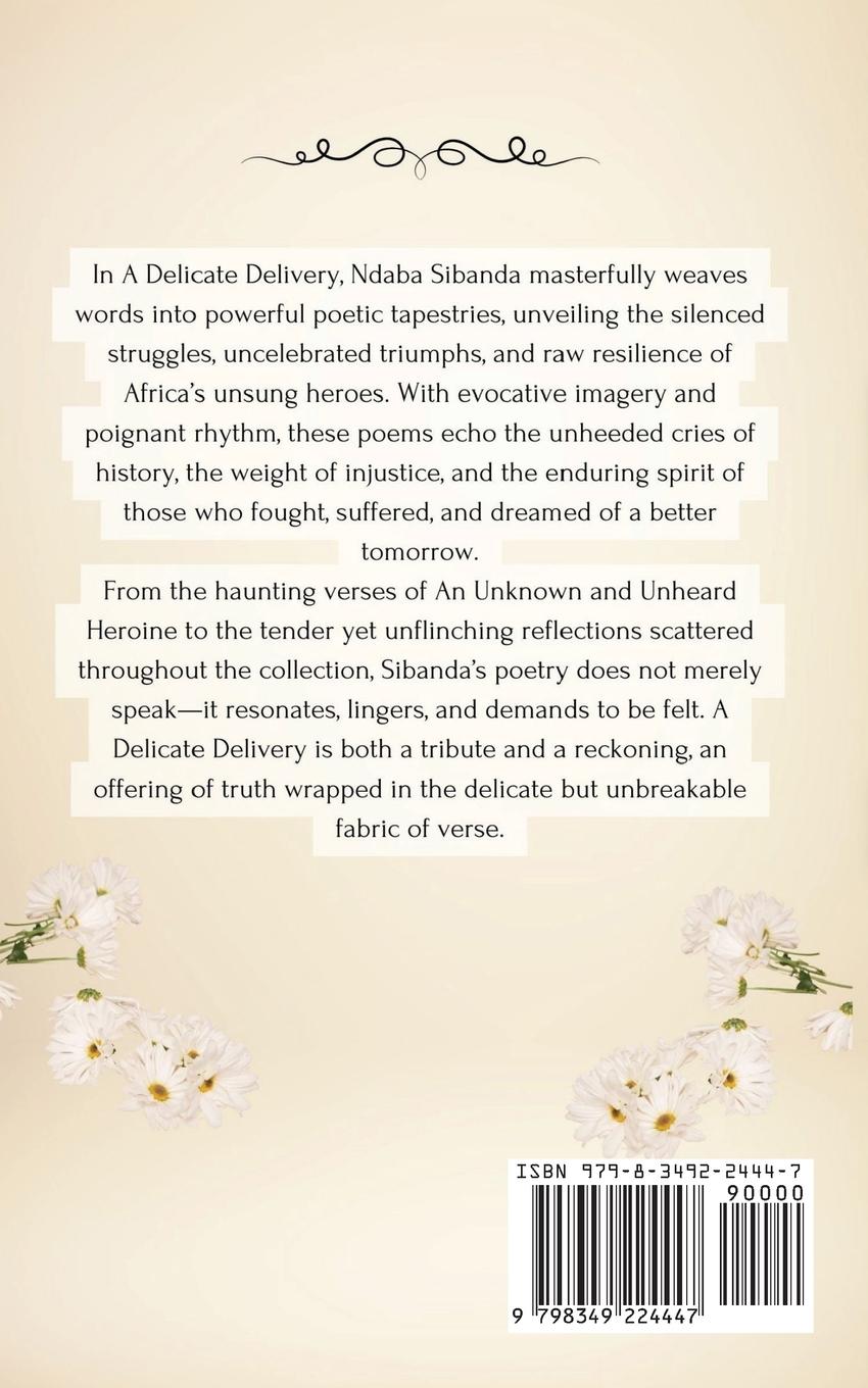 Rückseitencover A Delicate Delivery