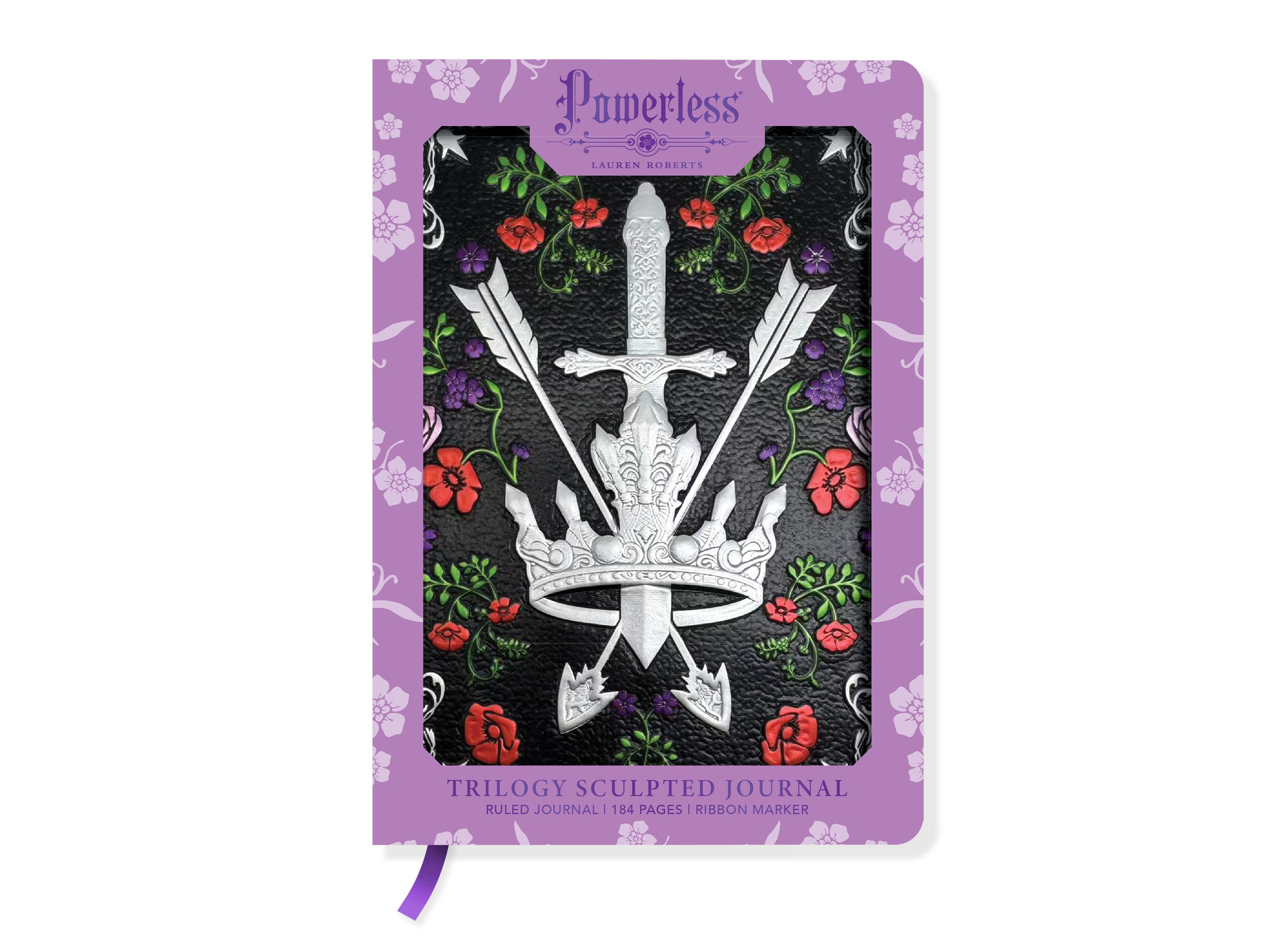 Vorderes Coverbild Lauren Roberts: Powerless Trilogy Sculpted Journal