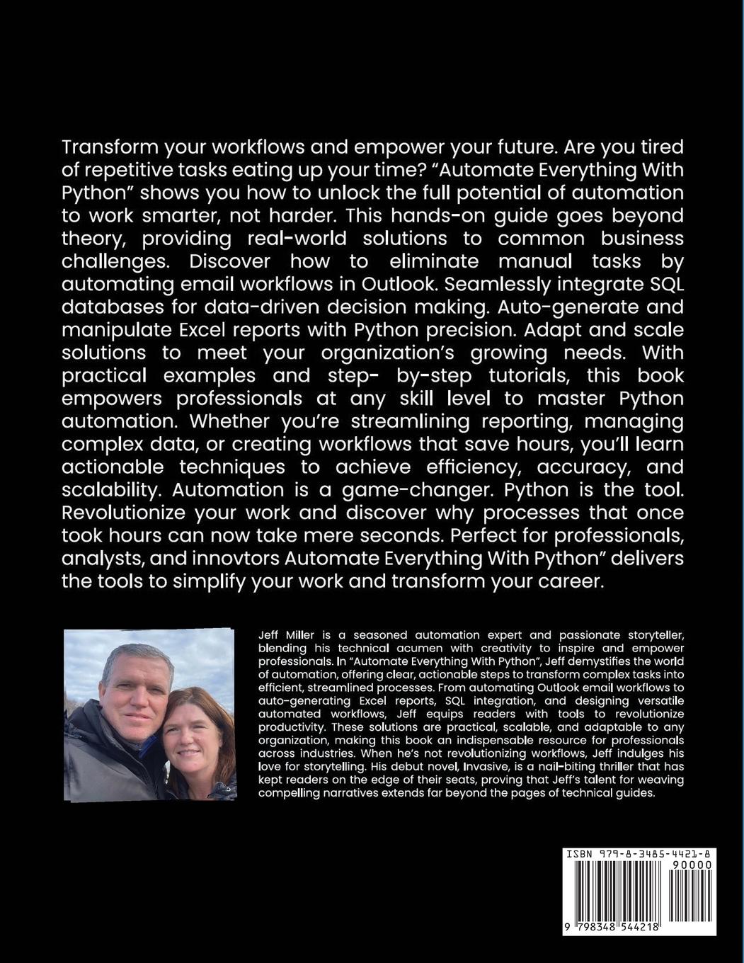 Rückseitencover Automate Everything With Python