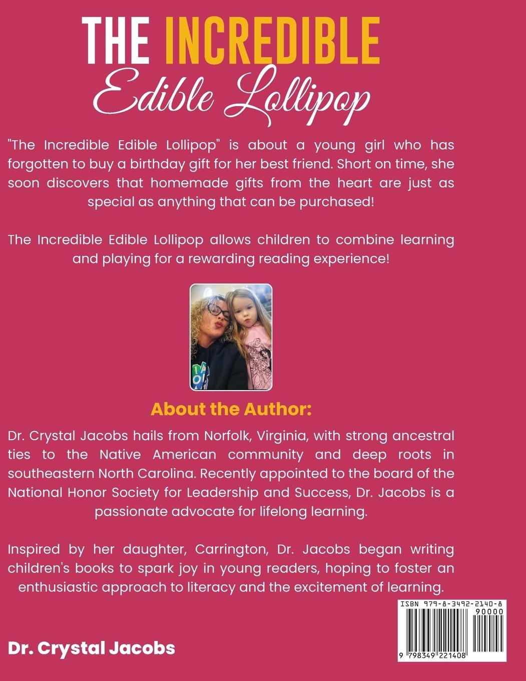 Rückseitencover The Incredible Edible Lollipop
