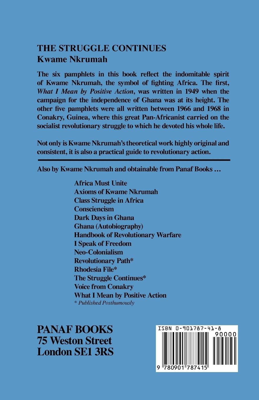 Rückseitencover The Struggle Continues