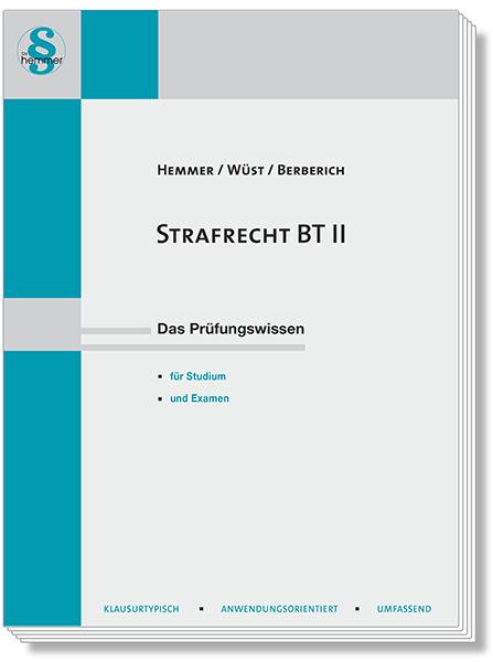 Vorderes Coverbild Strafrecht BT II