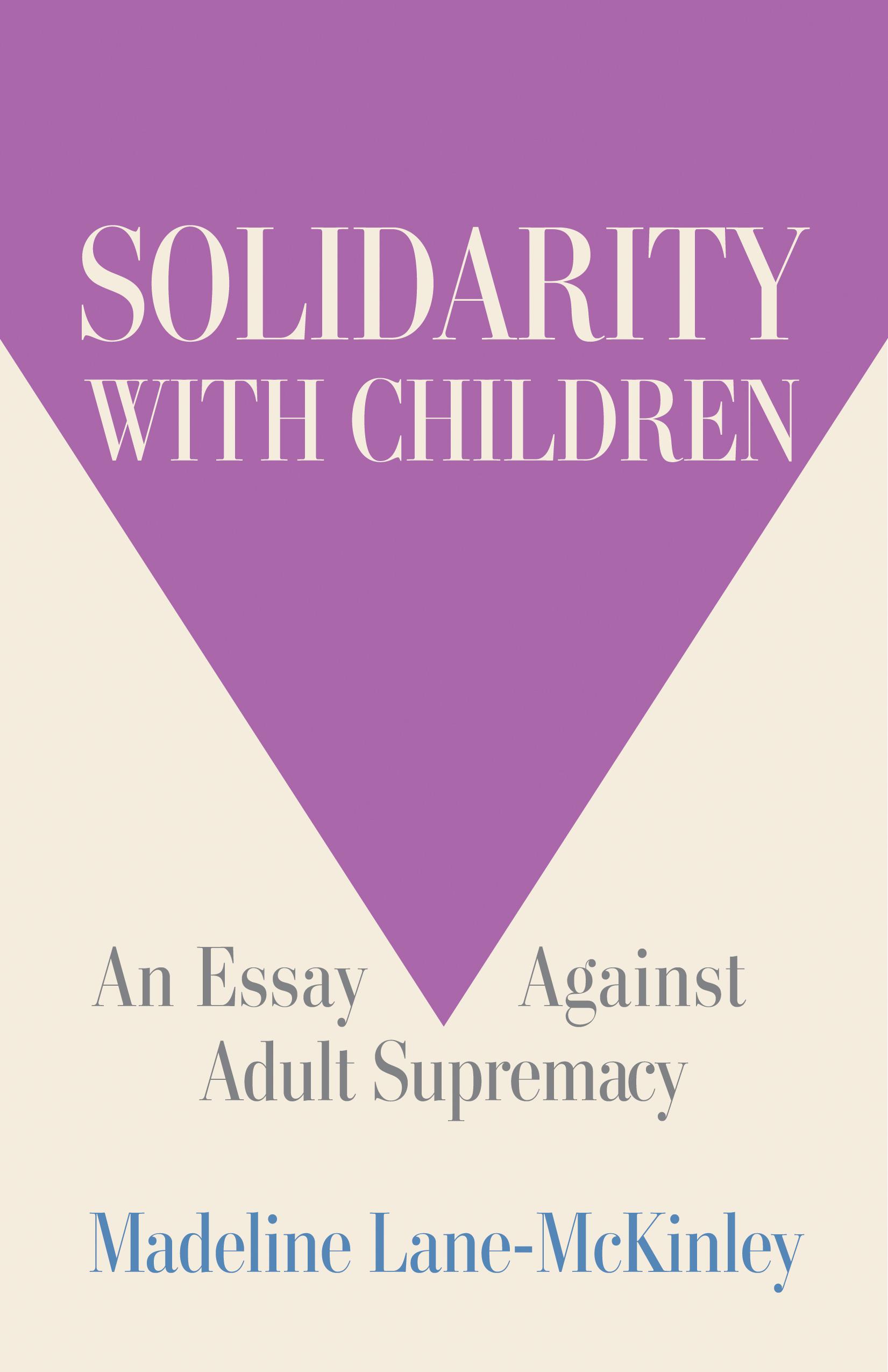 Vorderes Coverbild Solidarity with Children