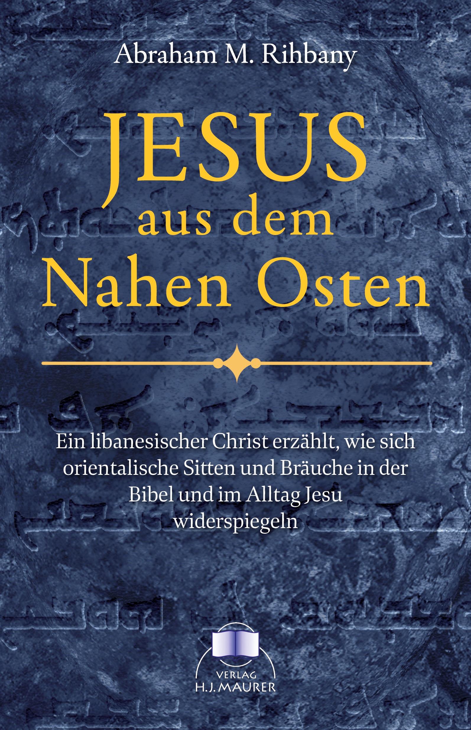 Vorderes Coverbild Jesus aus dem Nahen Osten