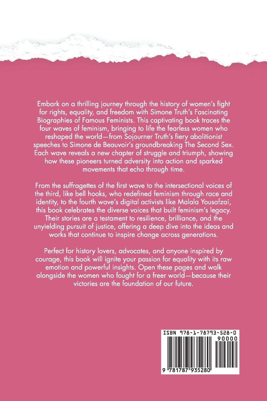 Rückseitencover Fascinating Biographies of Famous Feminists