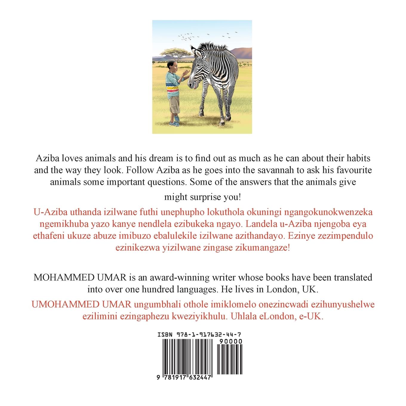 Rückseitencover Aziba in the Savannah