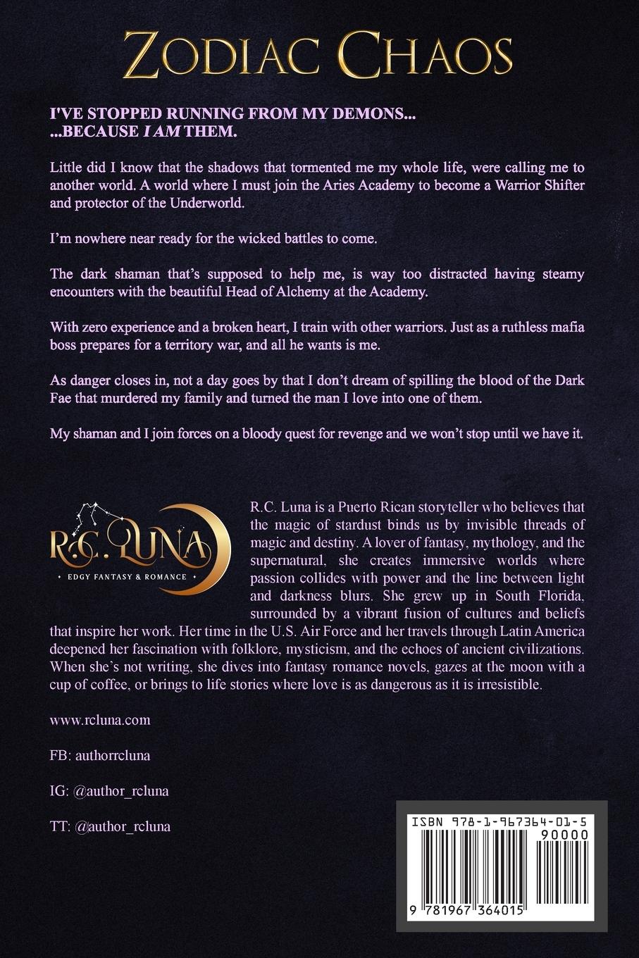 Rückseitencover Zodiac Chaos