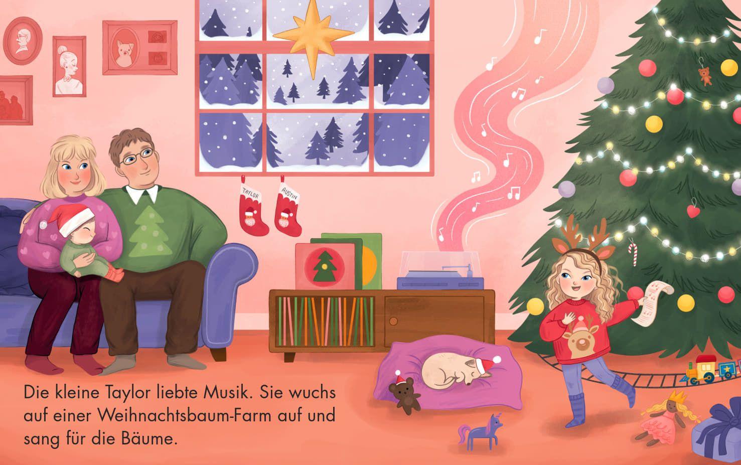 Beispielinhalt (Bild) Little People, Big Dreams. Mini - Taylor Swift