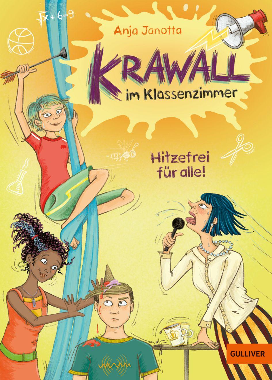Vorderes Coverbild Krawall im Klassenzimmer 01 - Hitzefrei für alle!