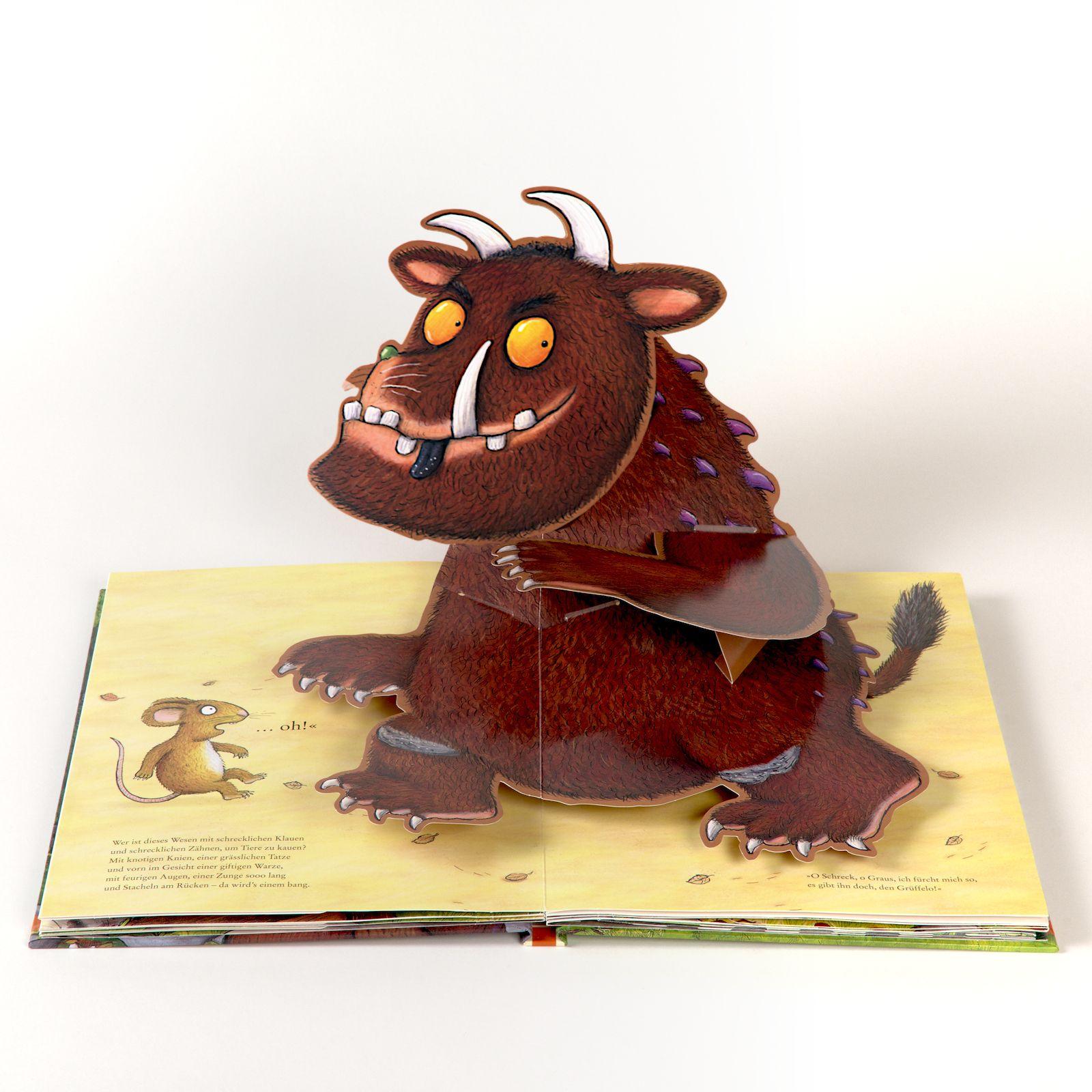 Beispielinhalt (Bild) Das Grüffelo Pop-up-Buch