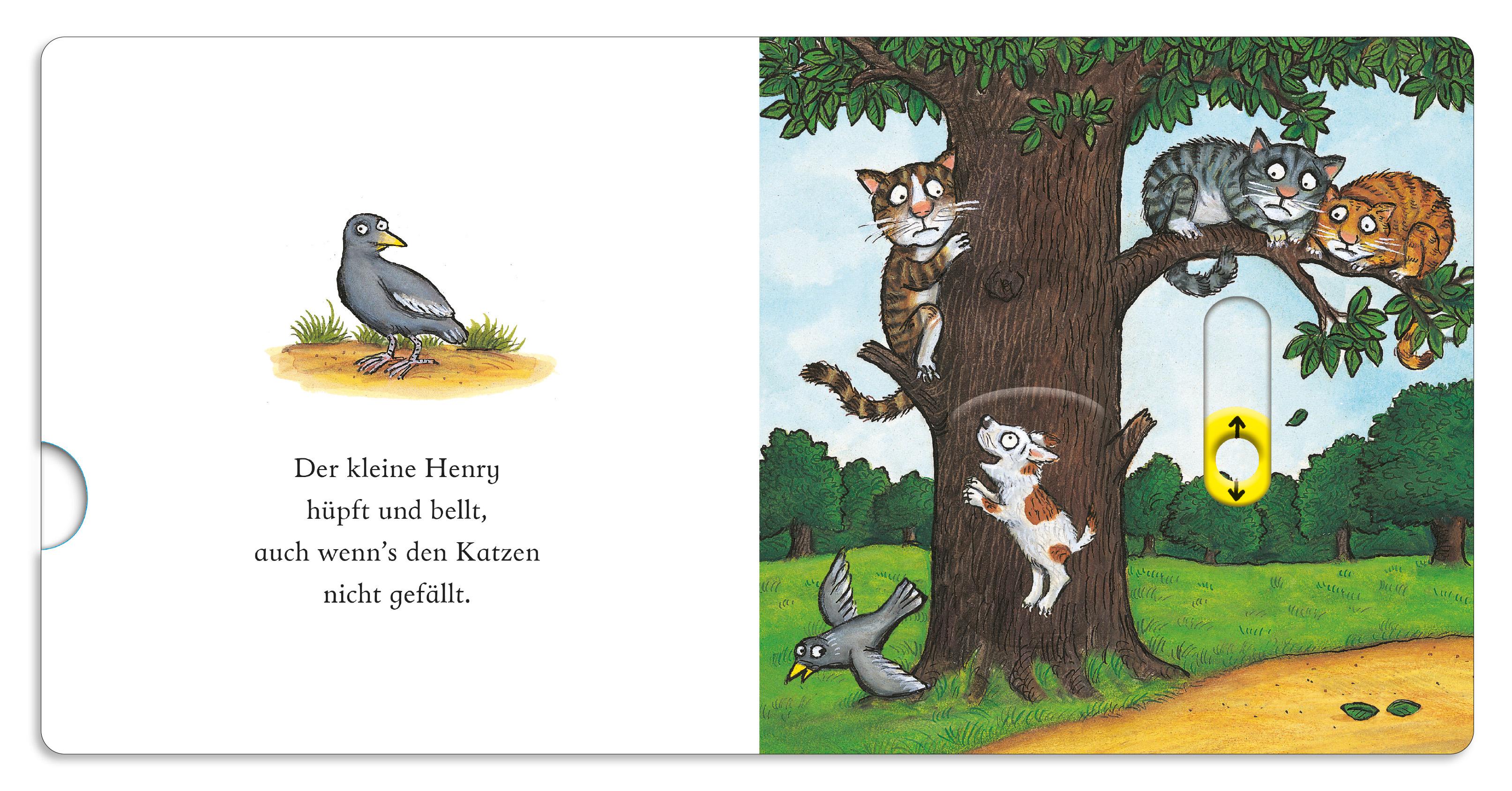 Beispielinhalt (Bild) Henry, das Hündchen