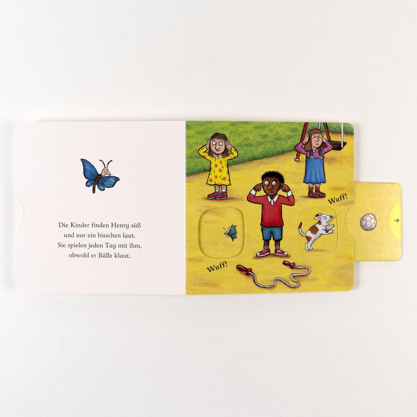 Beispielinhalt (Bild) Henry, das Hündchen