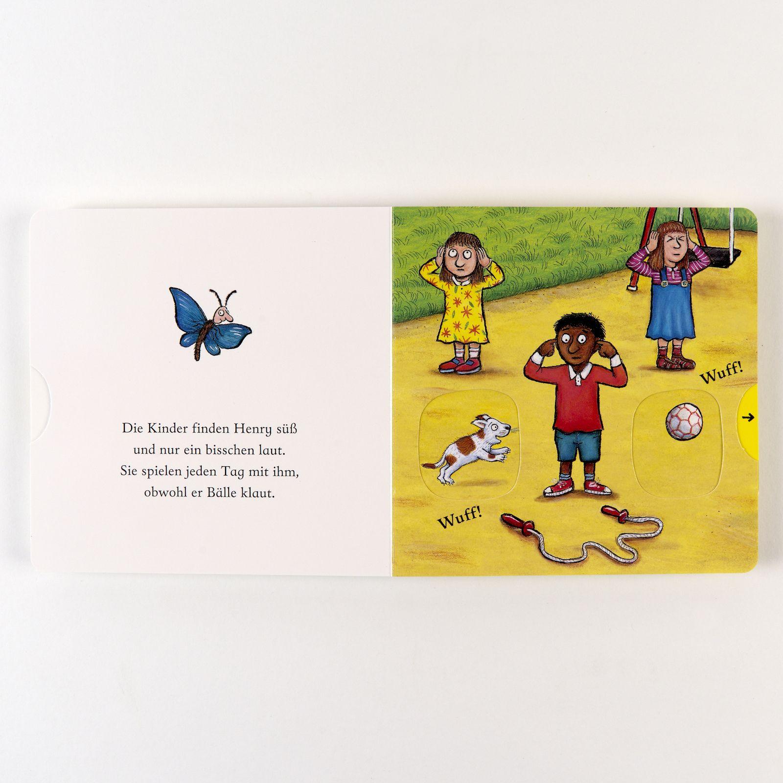 Beispielinhalt (Bild) Henry, das Hündchen
