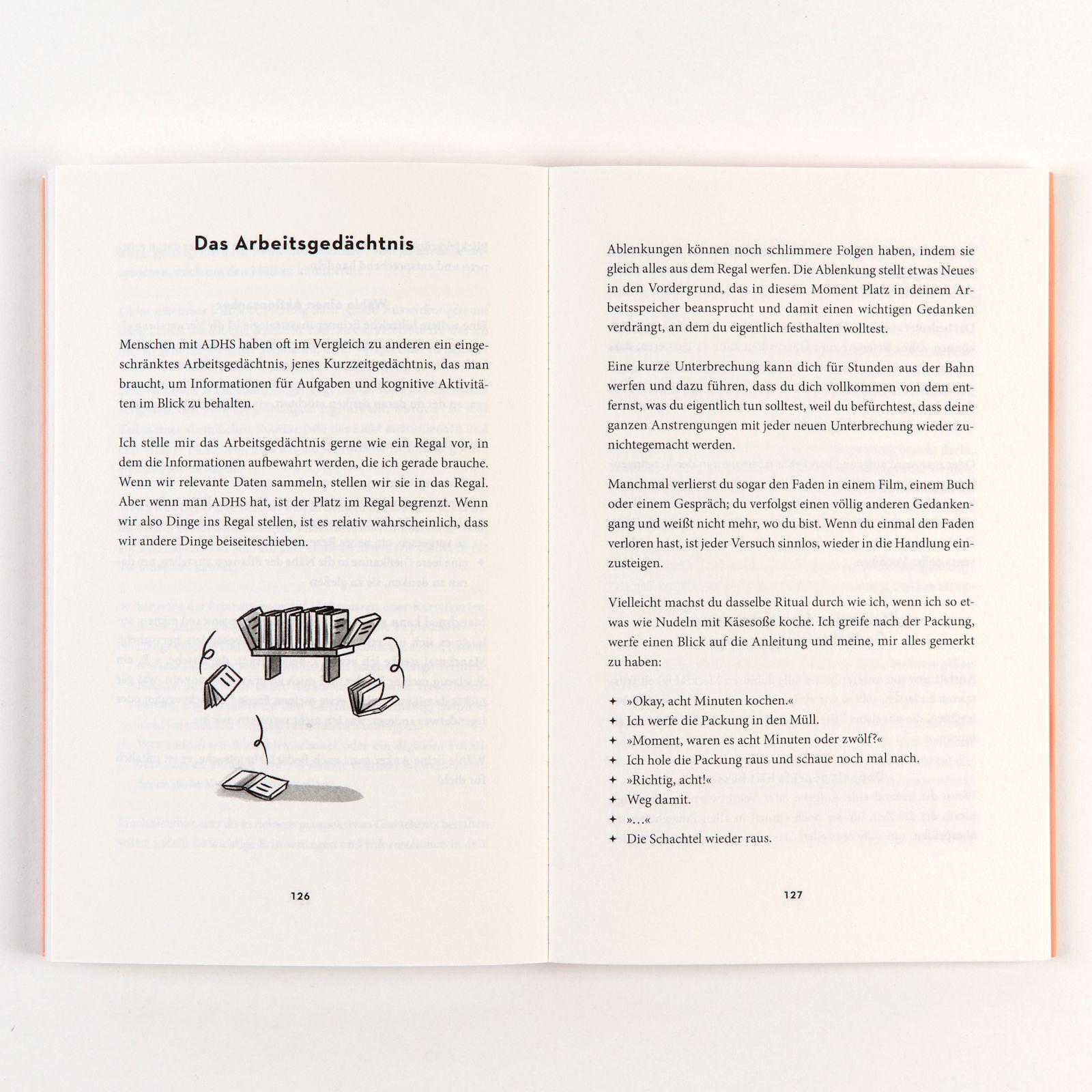 Beispielinhalt (Bild) Der ADHS-Survival Guide