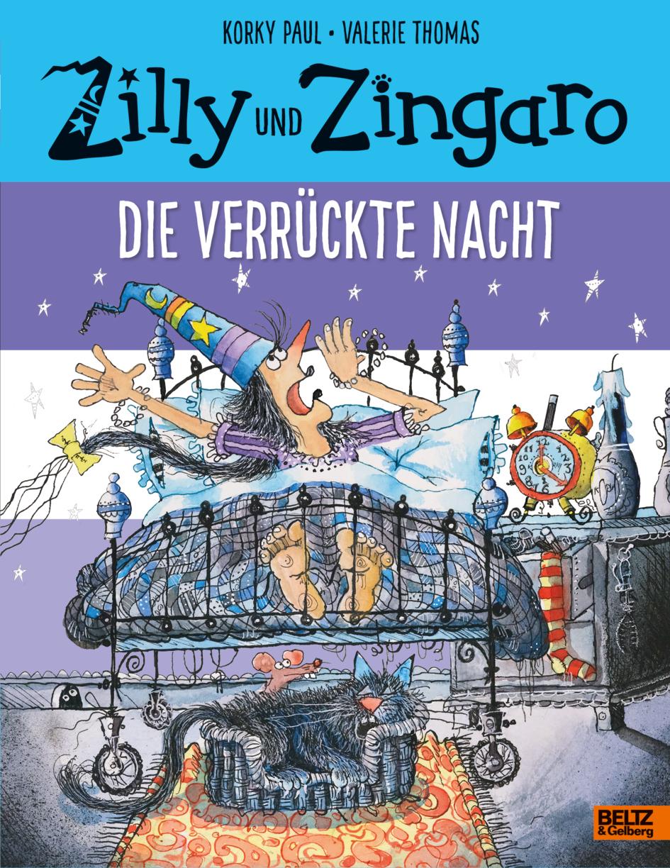 Vorderes Coverbild Zilly und Zingaro. Die verrückte Nacht