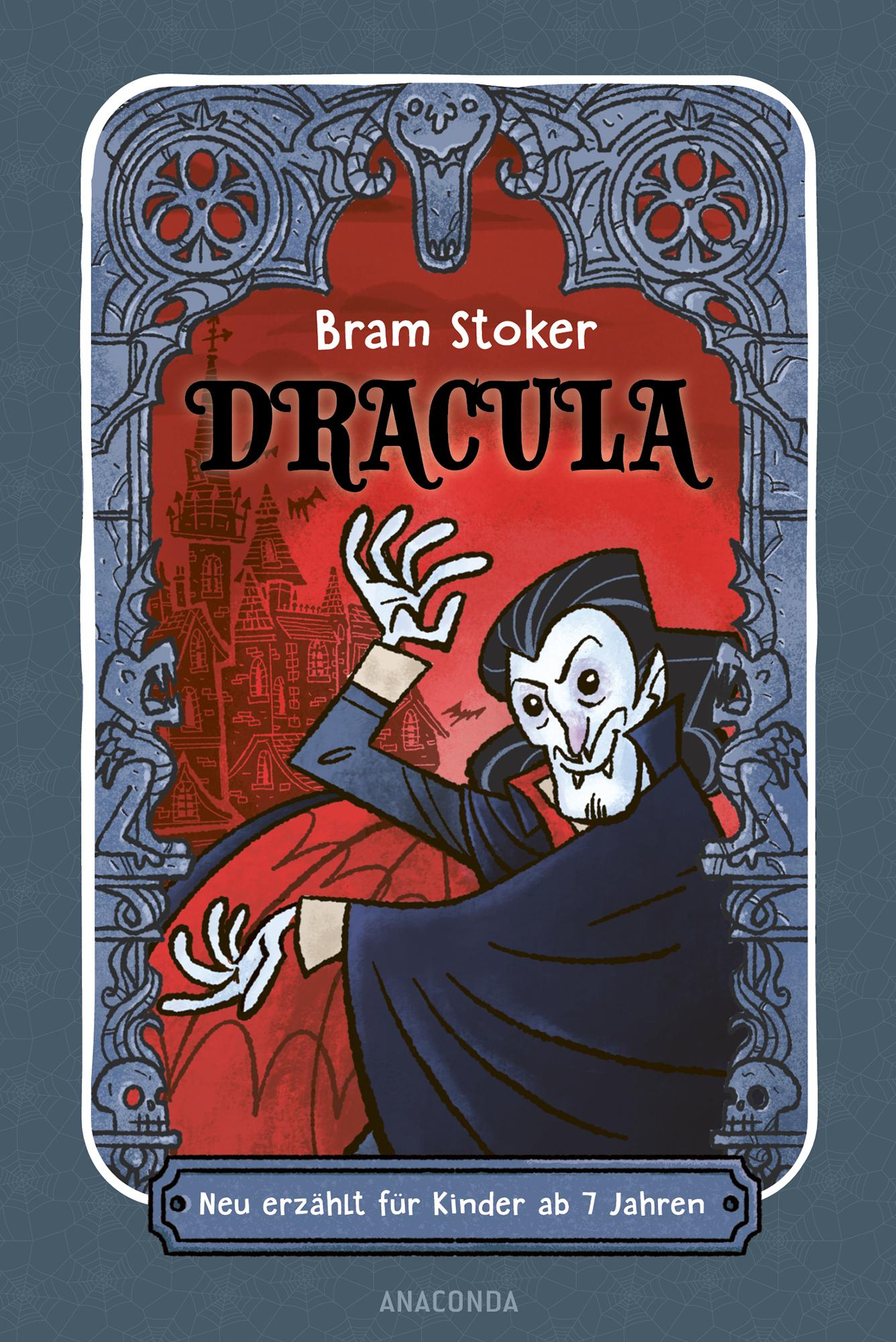 Vorderes Coverbild Dracula. Neu erzählt für Kinder ab 7 Jahren