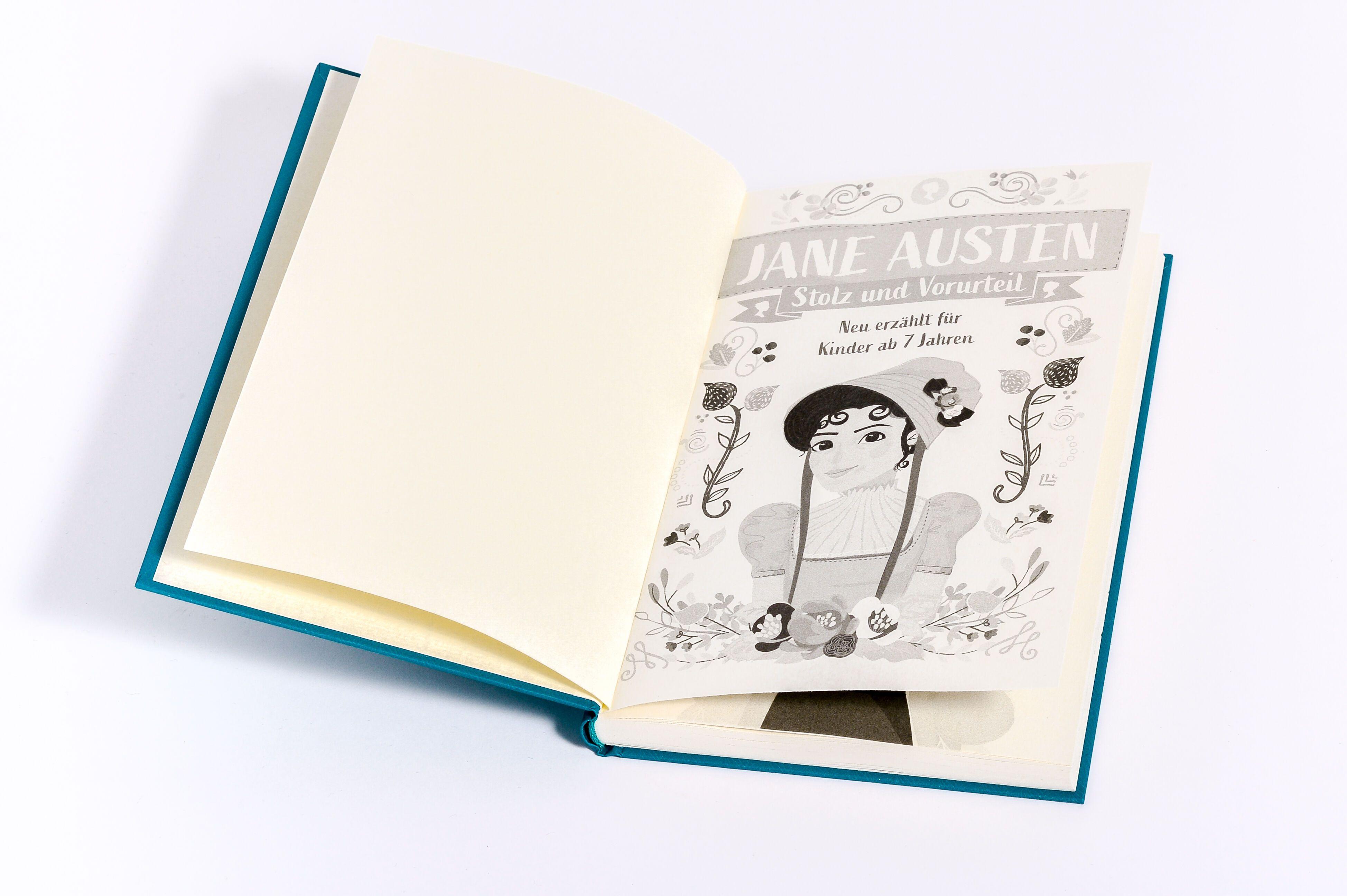 Beispielinhalt (Bild) Stolz und Vorurteil. Neu erzählt für Kinder ab 7 Jahren