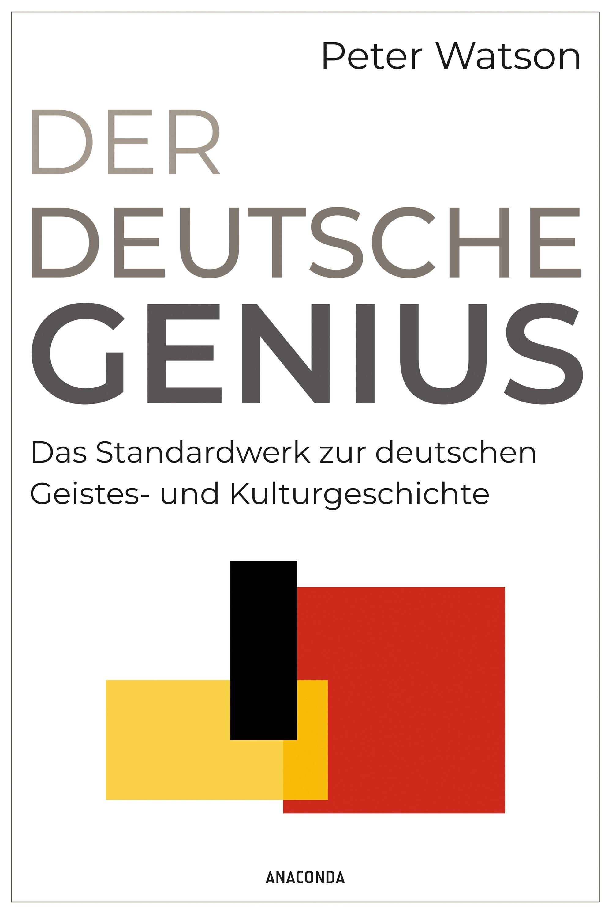 Vorderes Coverbild Der deutsche Genius. Das Standardwerk zur deutschen Geistes- und Kulturgeschichte