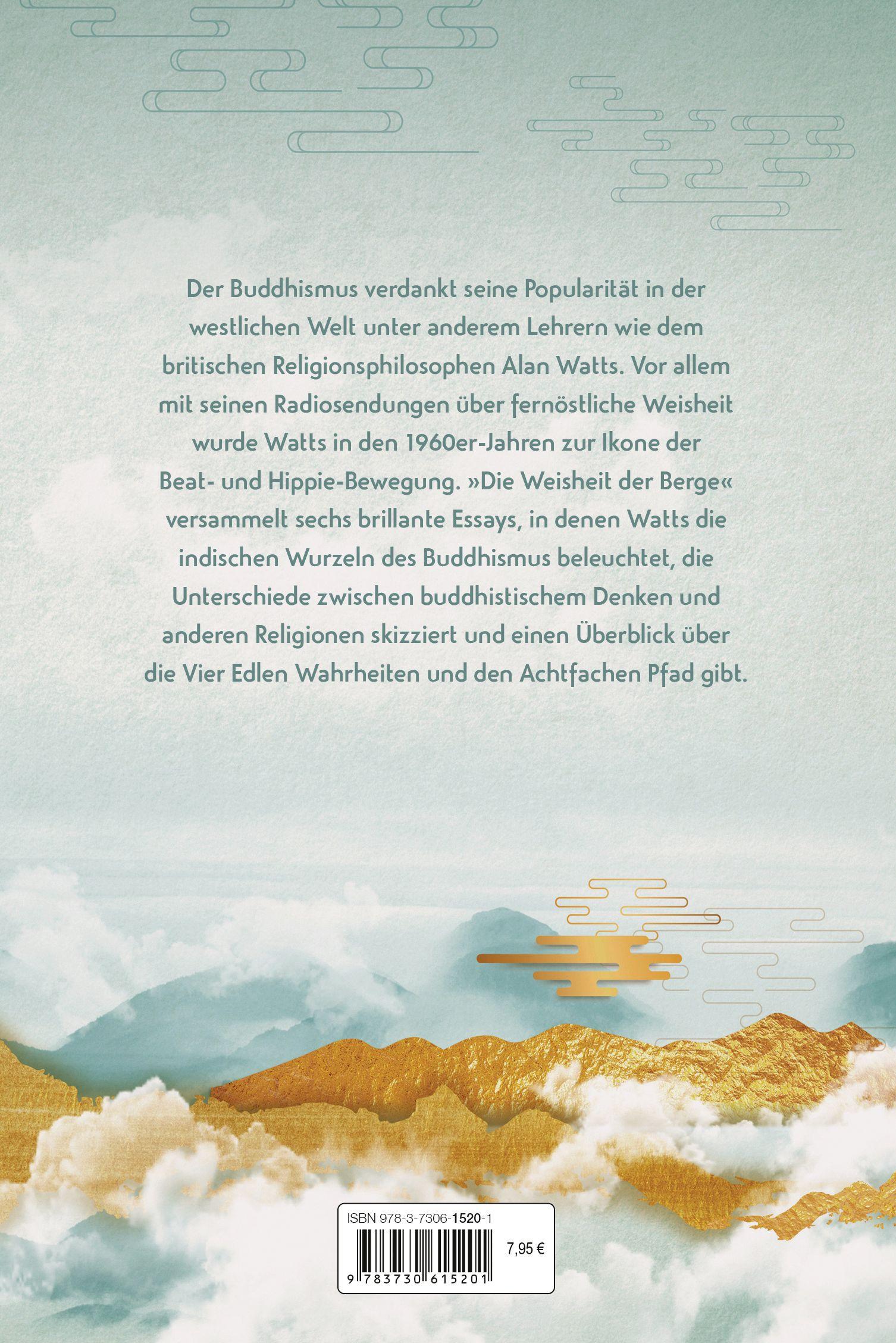 Beispielinhalt (Bild) Die Weisheit der Berge. Ursprung und Grundlagen des Buddhismus