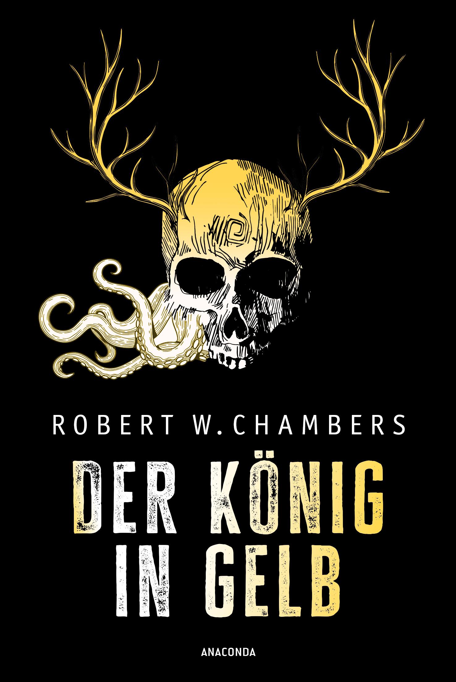 Vorderes Coverbild Der König in Gelb. Horrorgeschichten