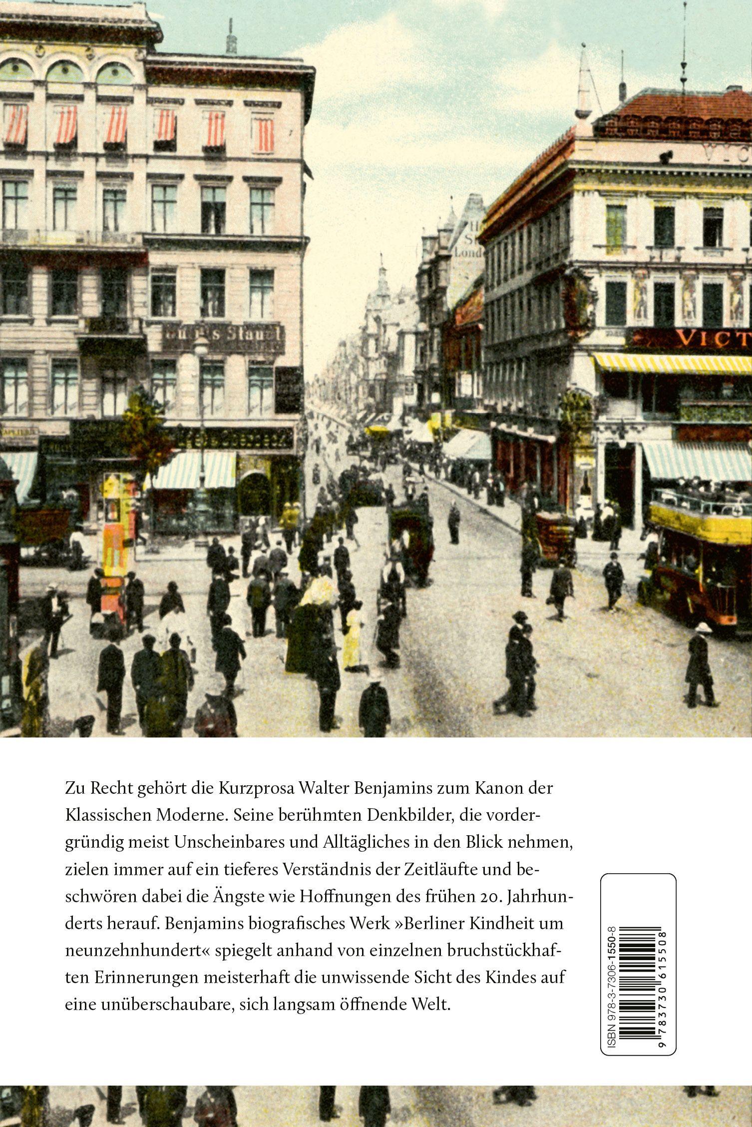 Beispielinhalt (Bild) Berliner Kindheit um 1900