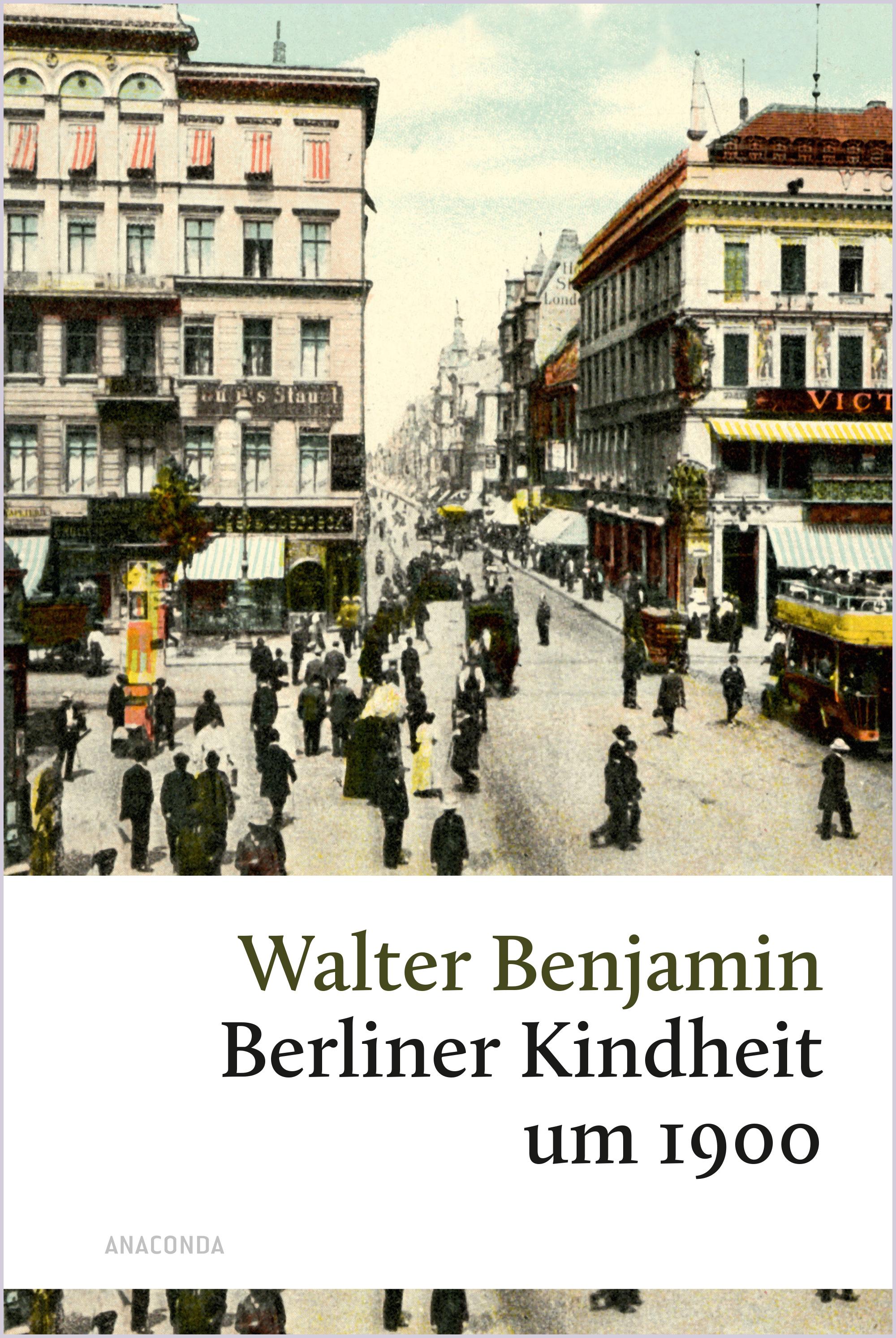 Vorderes Coverbild Berliner Kindheit um 1900