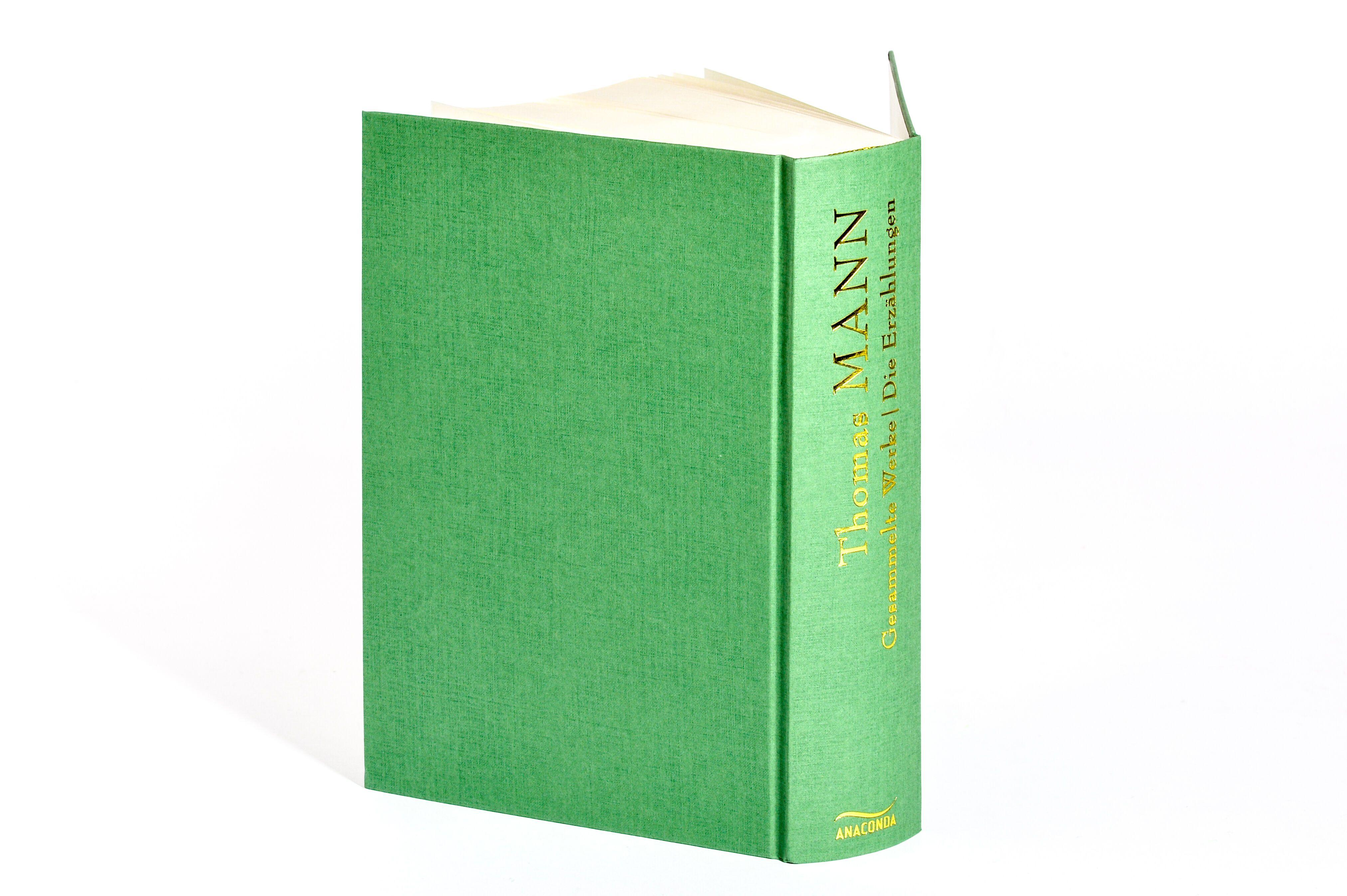 Beispielinhalt (Bild) Thomas Mann, Gesammelte Werke: Die Erzählungen