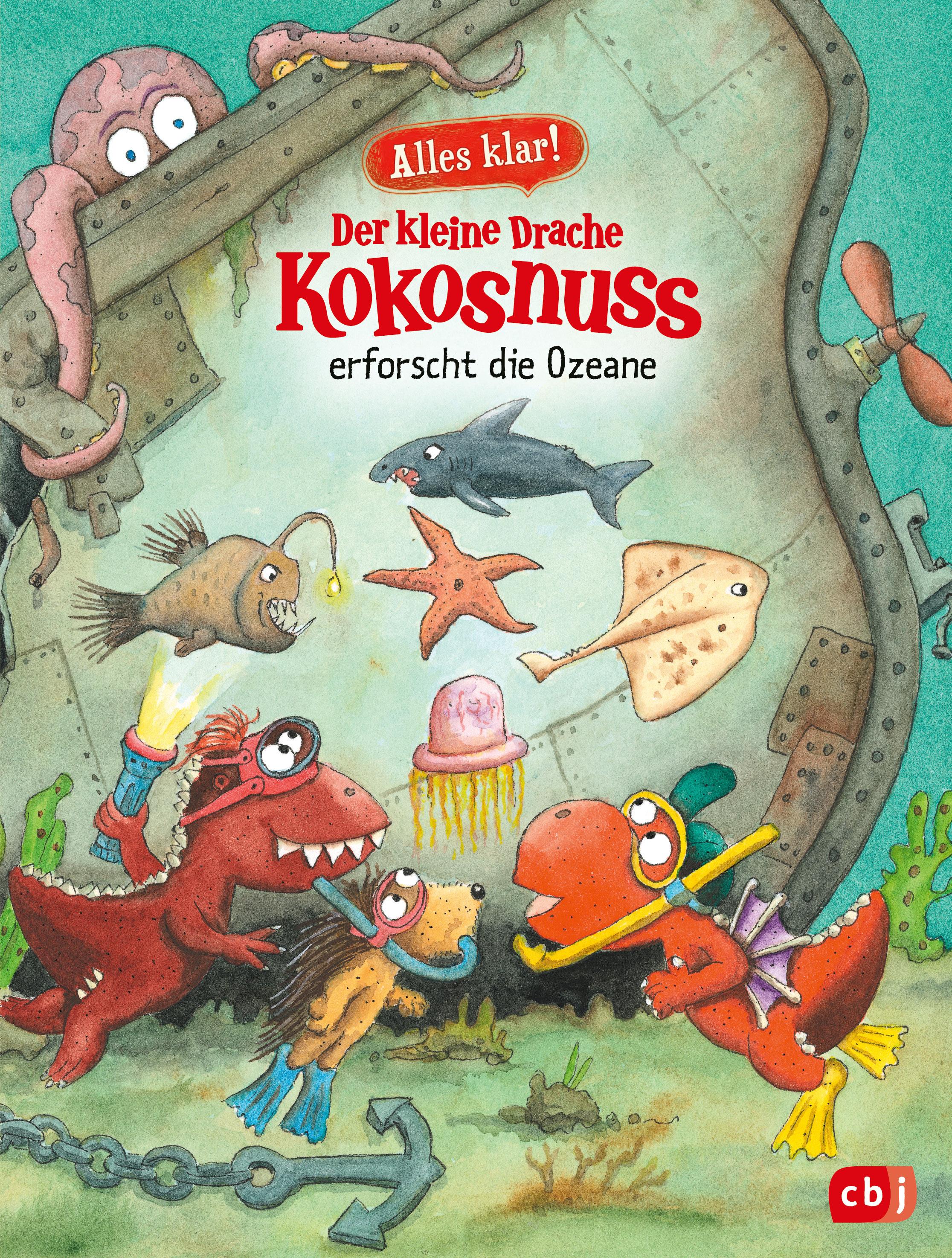 Vorderes Coverbild Alles klar! Der kleine Drache Kokosnuss erforscht die Ozeane