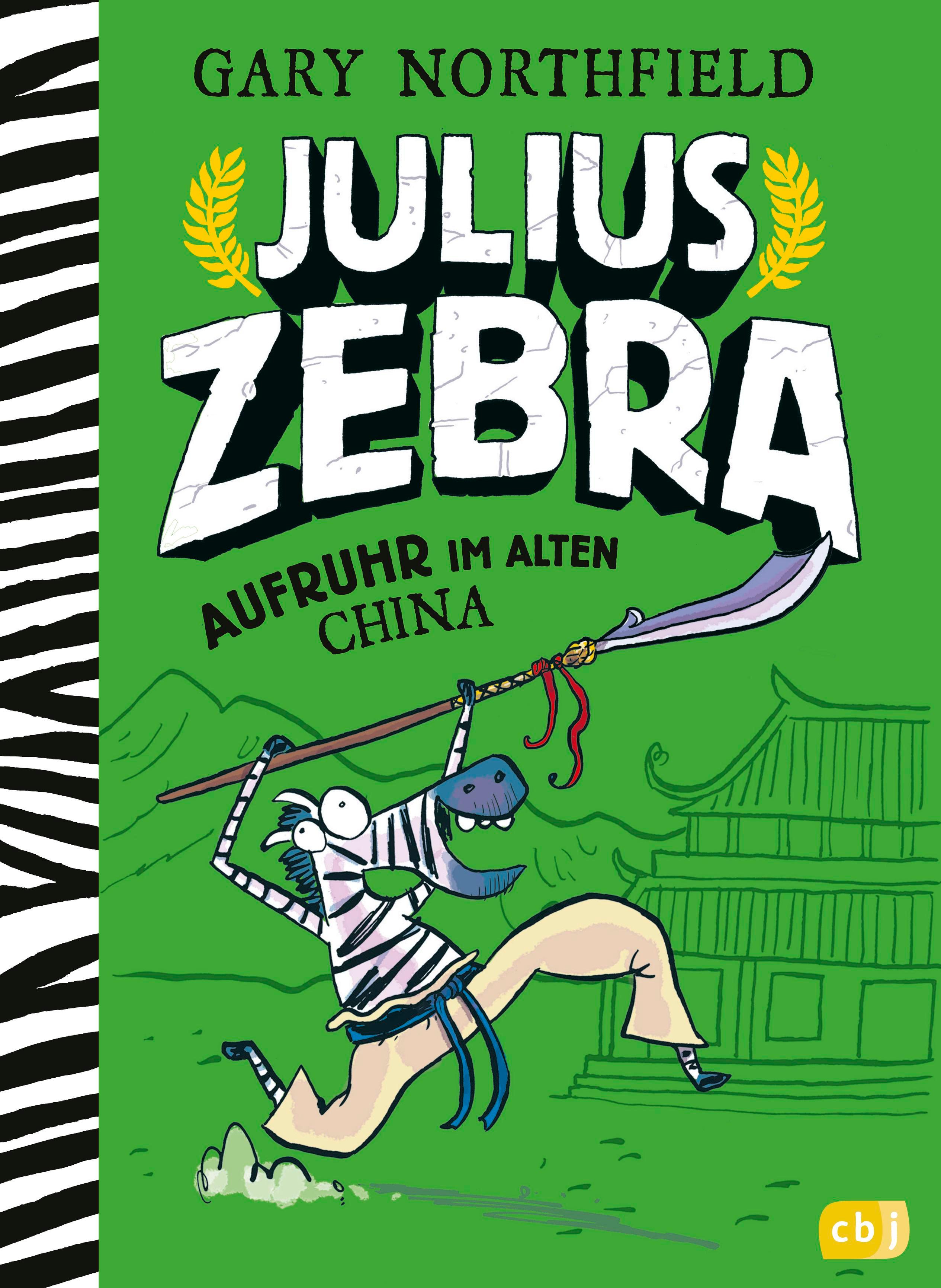 Vorderes Coverbild Julius Zebra - Aufruhr im alten China