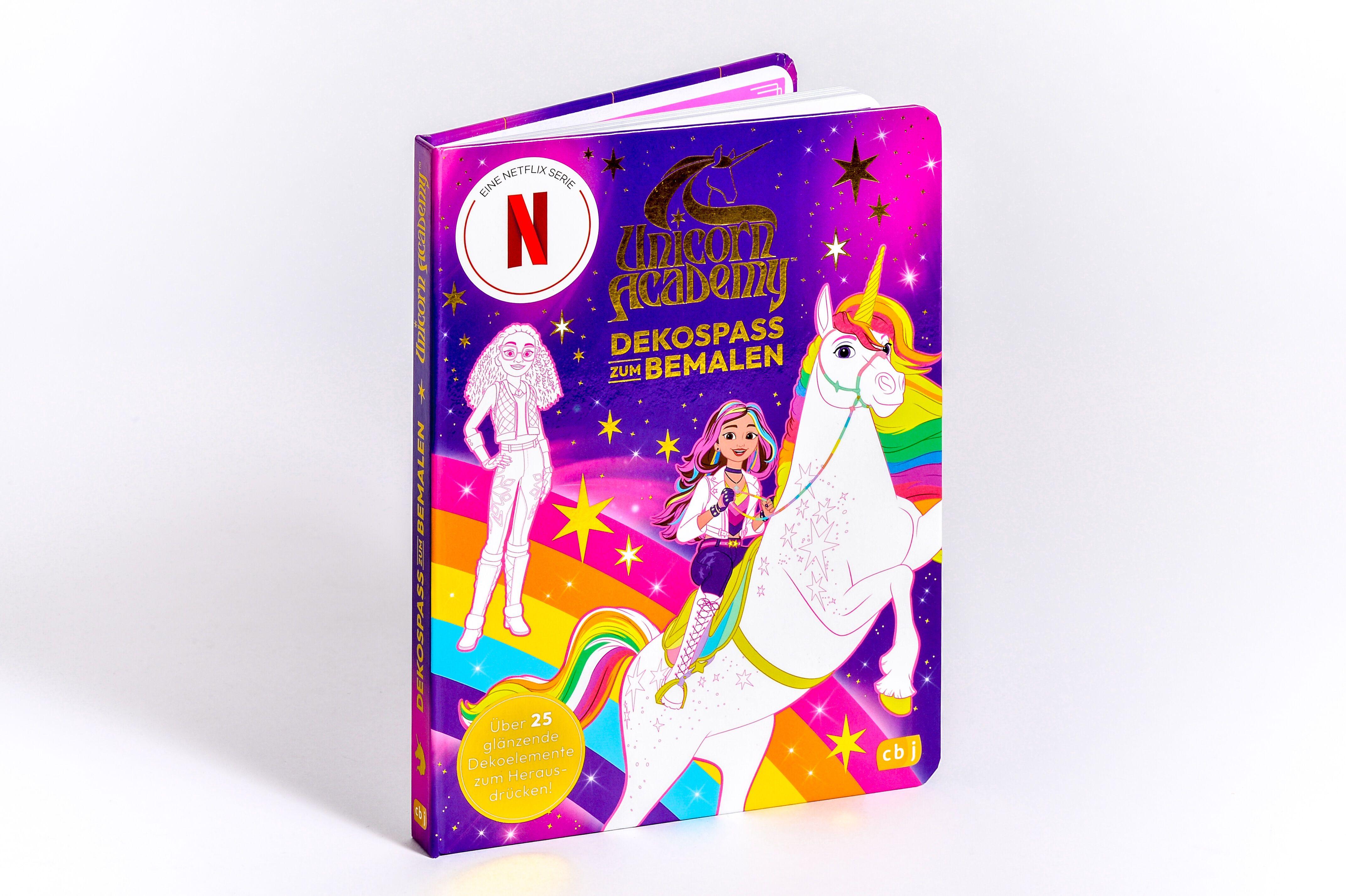 Beispielinhalt (Bild) Unicorn Academy - Dekospaß zum Bemalen